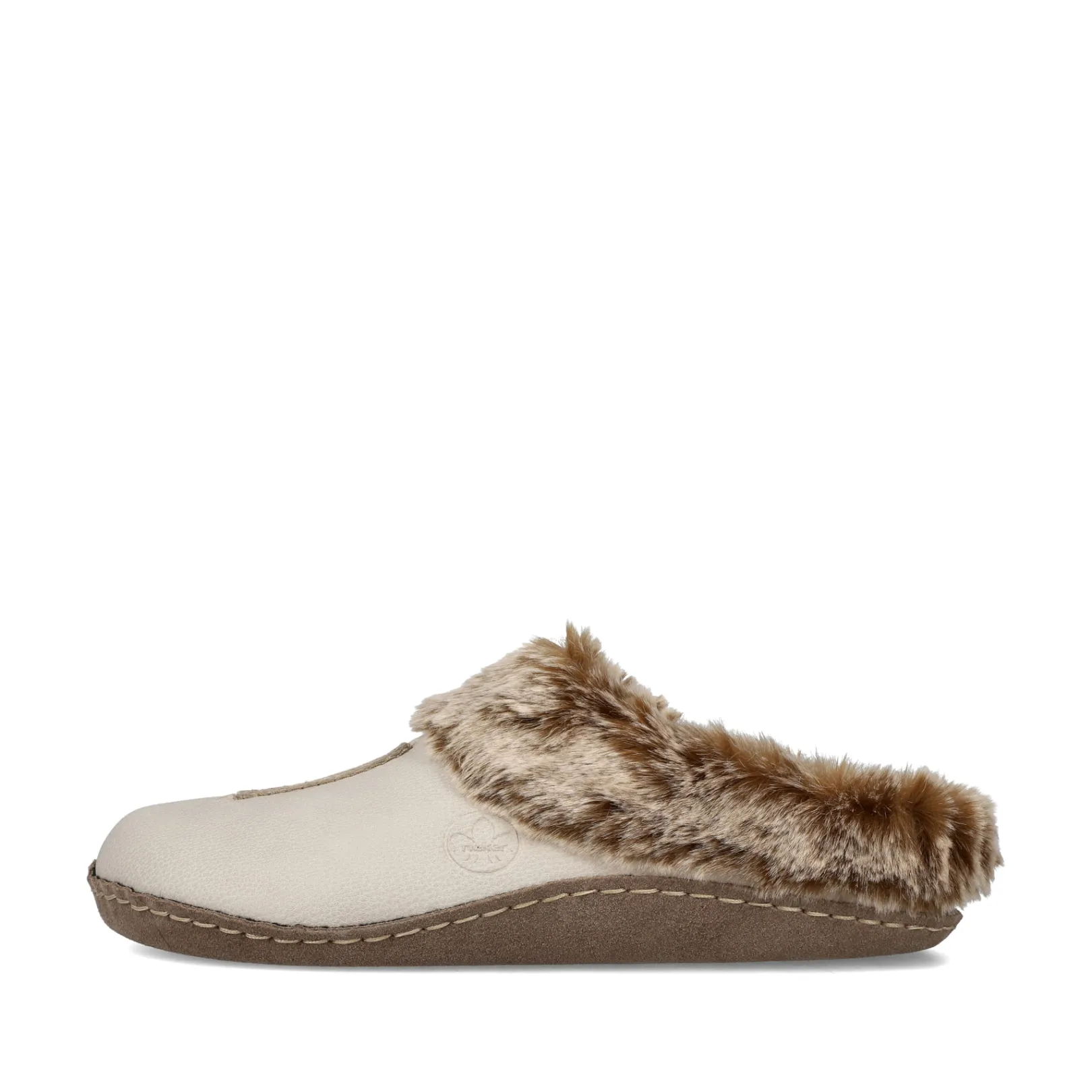 Rieker Pantoletten & Hausschuhe | Halbschuhe & Slipper<Damen Clogs hell Beige