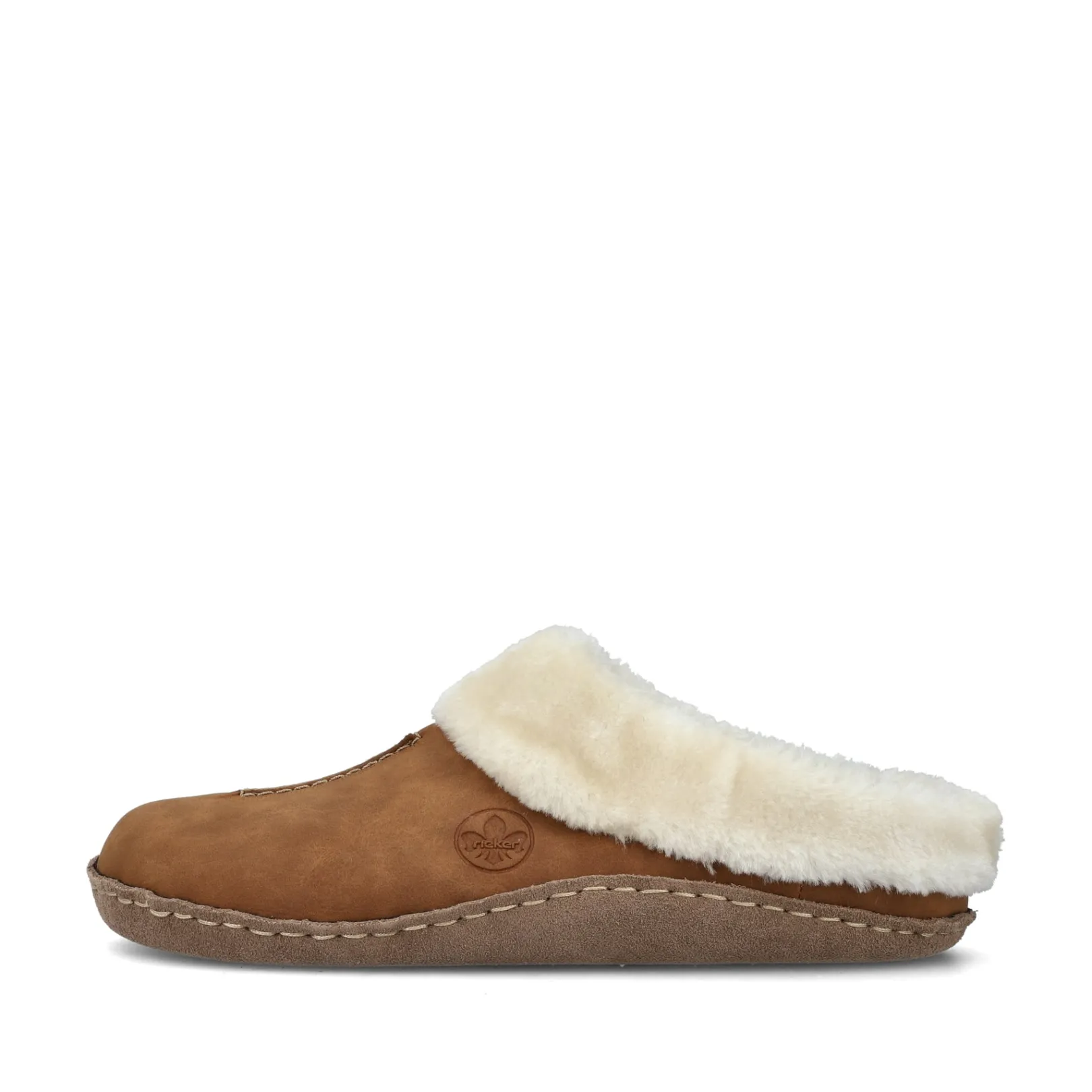 Rieker Pantoletten & Hausschuhe | Halbschuhe & Slipper<Damen Clogs nougat Braun