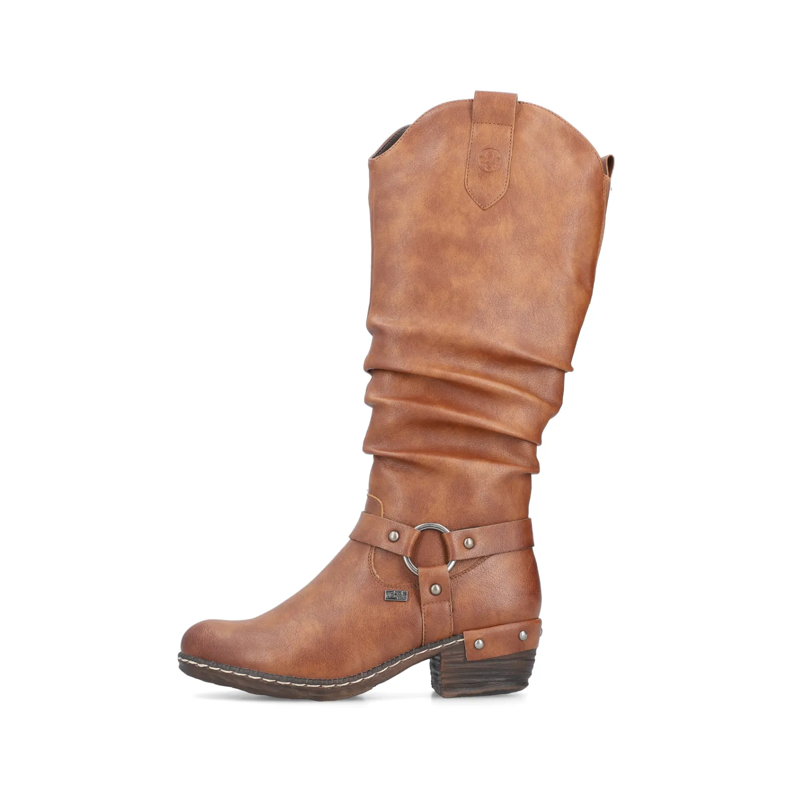 Rieker Stiefeletten & Boots<Damen Hochschaftstiefel karamell Braun