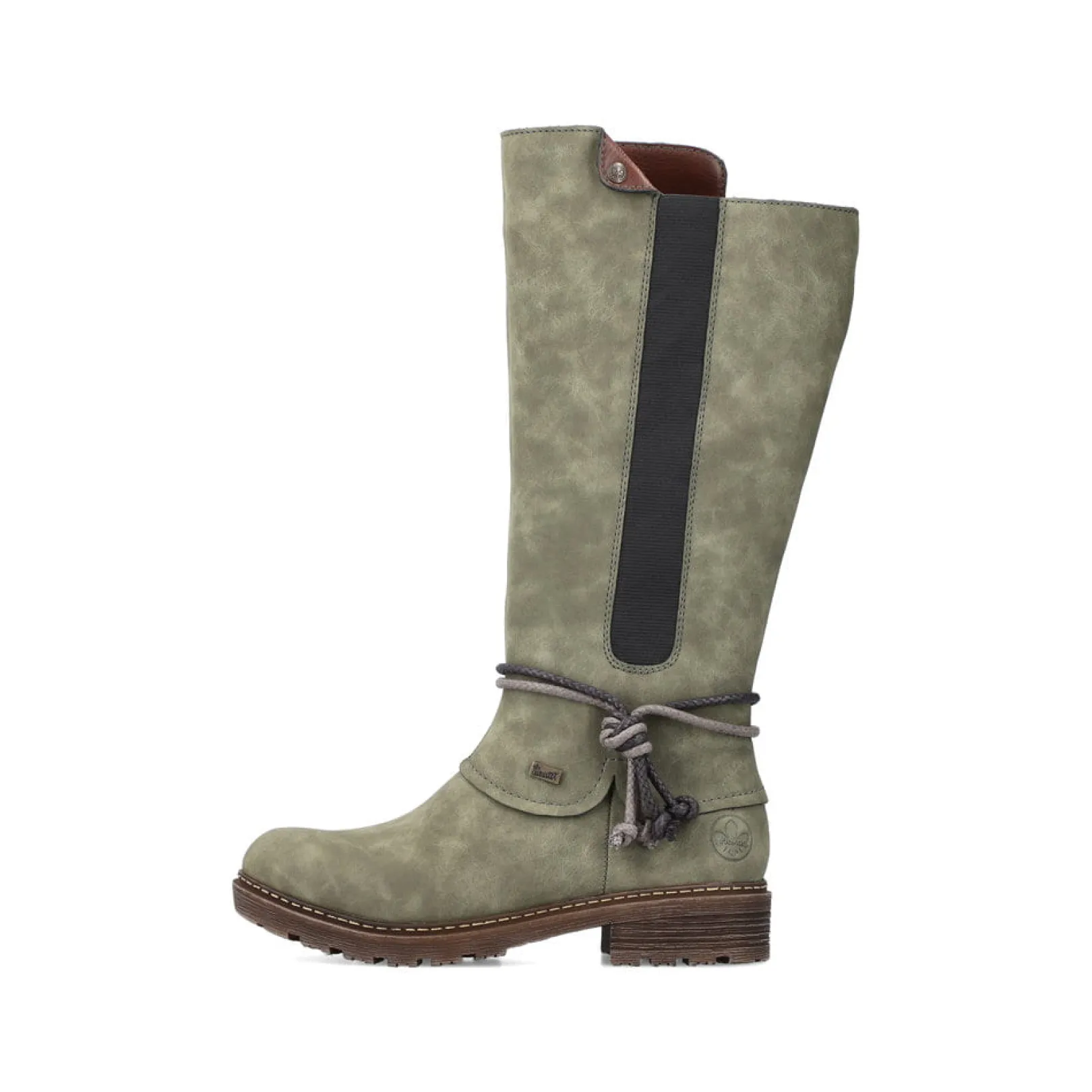 Rieker Stiefeletten & Boots<Damen Hochschaftstiefel laub Grün