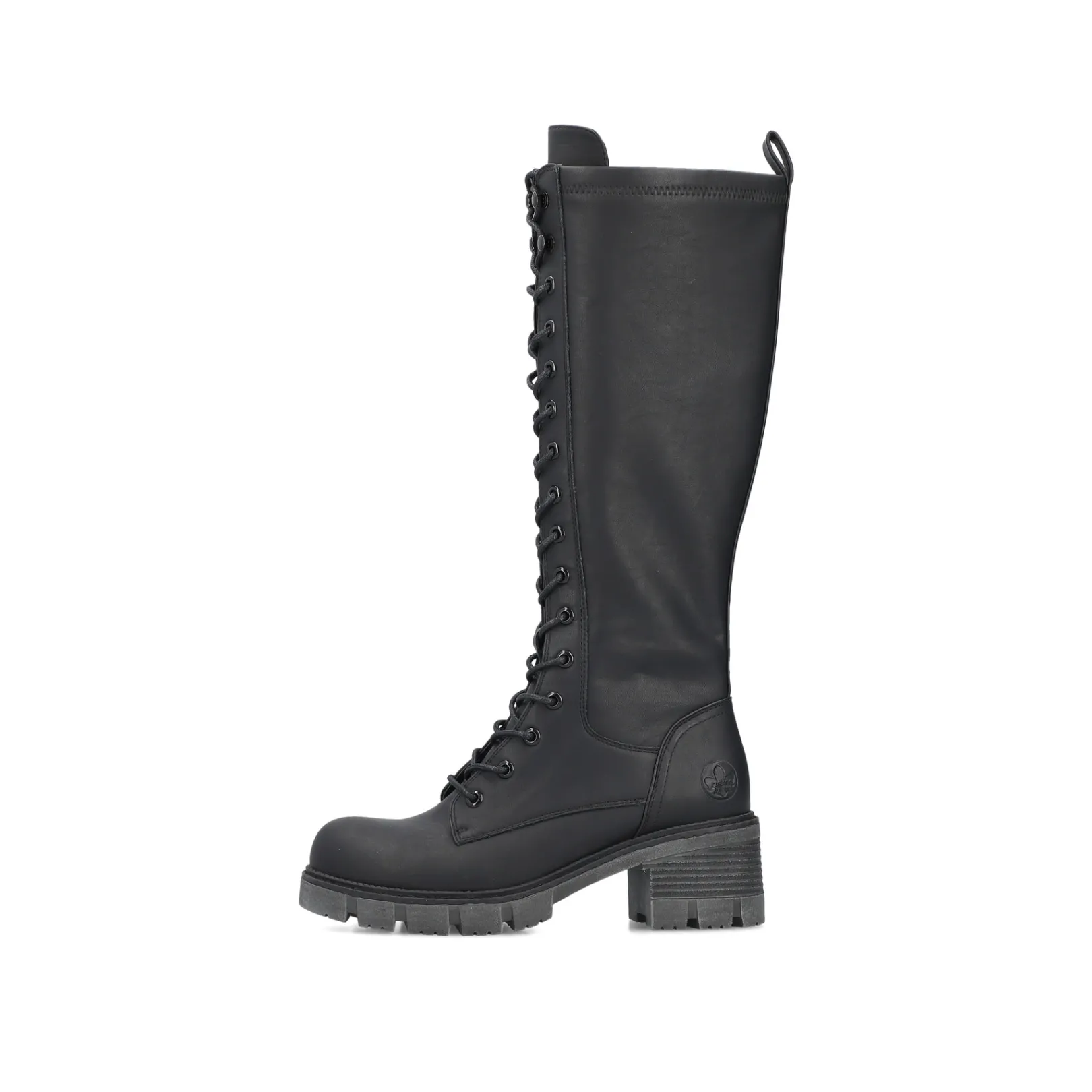 Rieker Stiefeletten & Boots<Damen Hochschaftstiefel nacht Schwarz