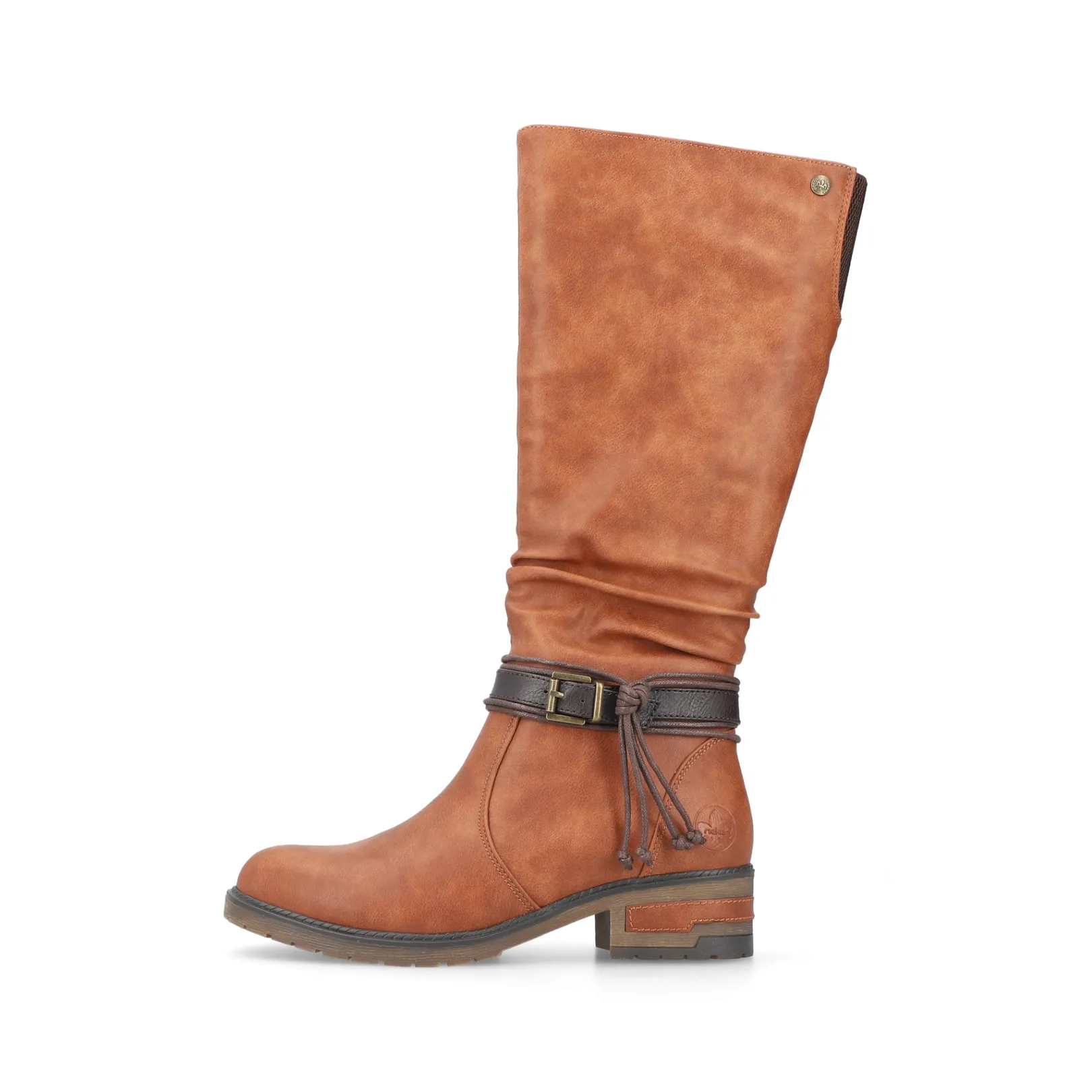 Rieker Stiefeletten & Boots<Damen Hochschaftstiefel nougat Braun