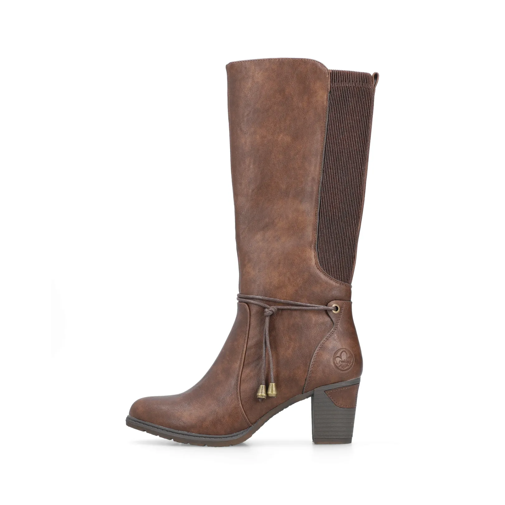 Rieker Stiefeletten & Boots<Damen Hochschaftstiefel nuss Braun