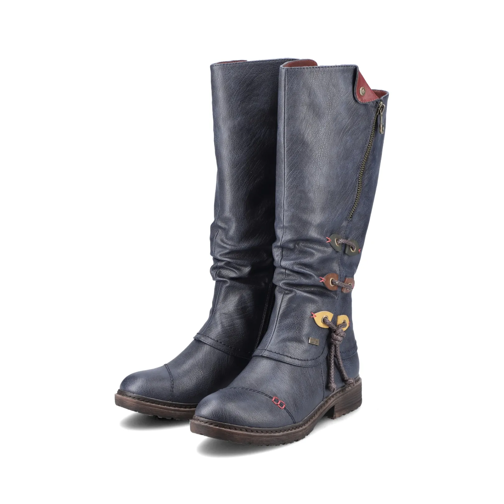 Rieker Stiefeletten & Boots<Damen Hochschaftstiefel ozean Blau