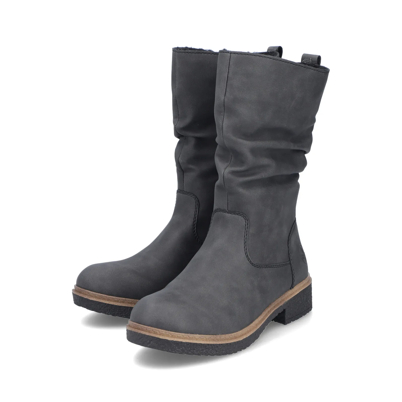 Rieker Stiefeletten & Boots<Damen Hochschaftstiefel schatten Grau