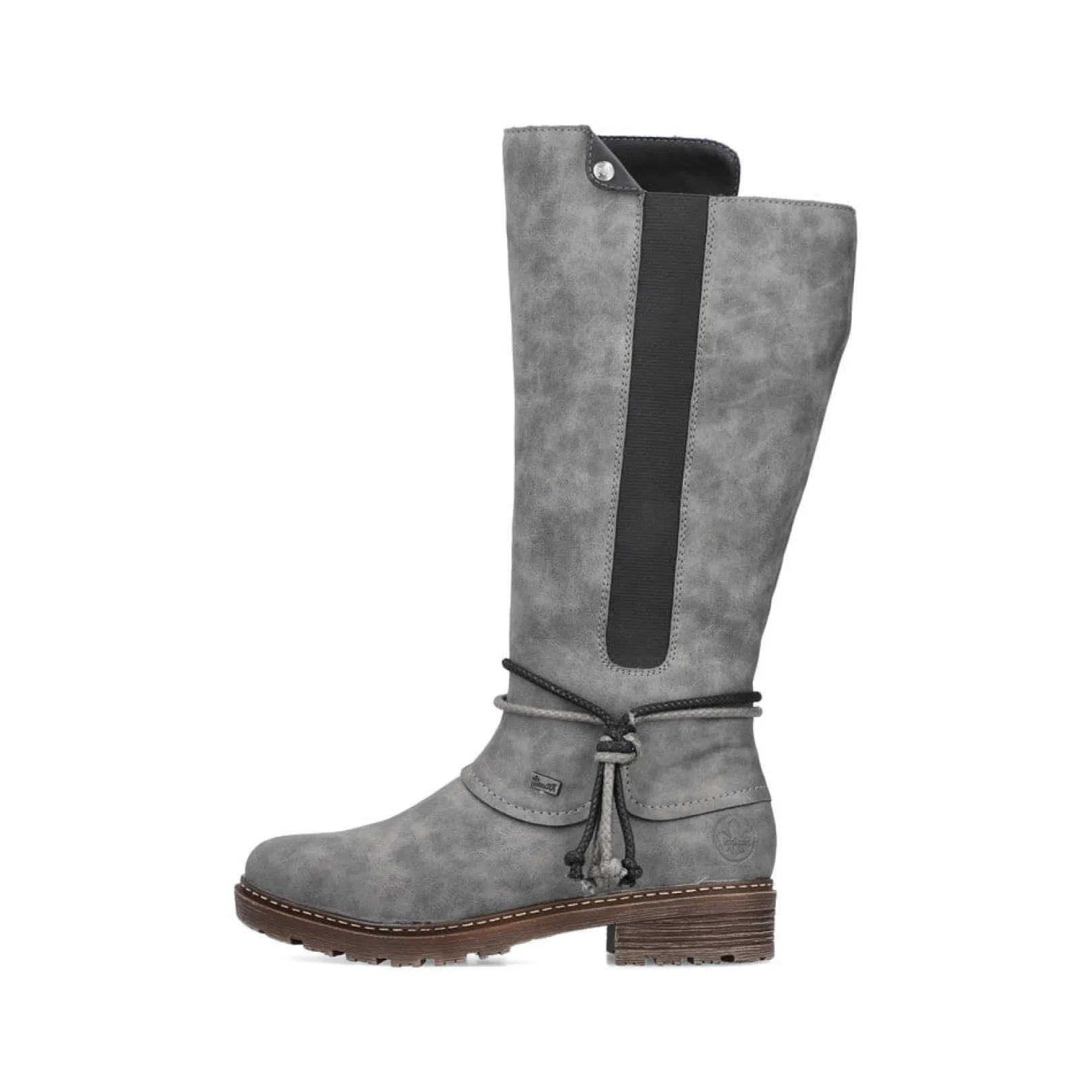 Rieker Stiefeletten & Boots<Damen Hochschaftstiefel stahl Grau