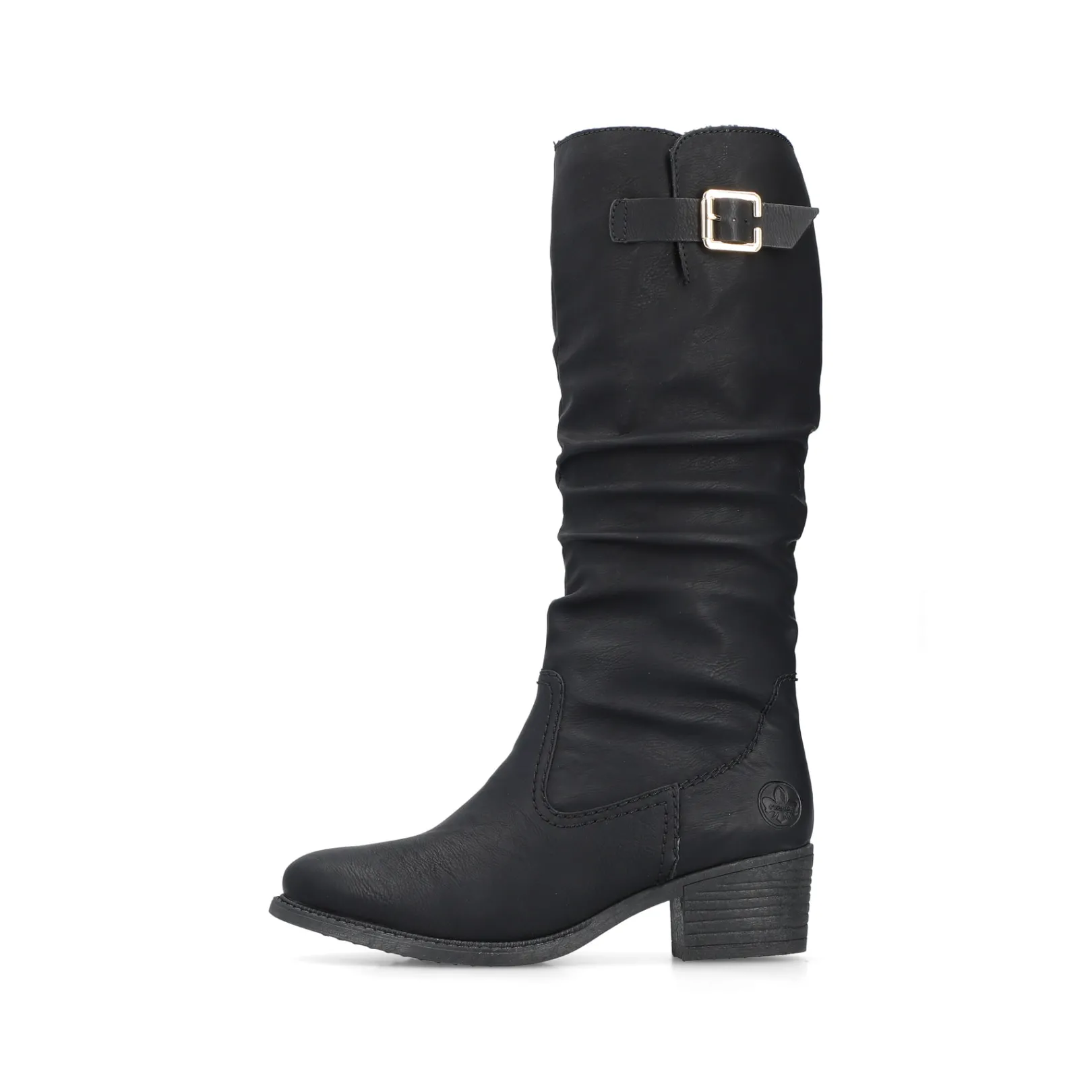 Rieker Stiefeletten & Boots<Damen Hochschaftstiefel tief Schwarz