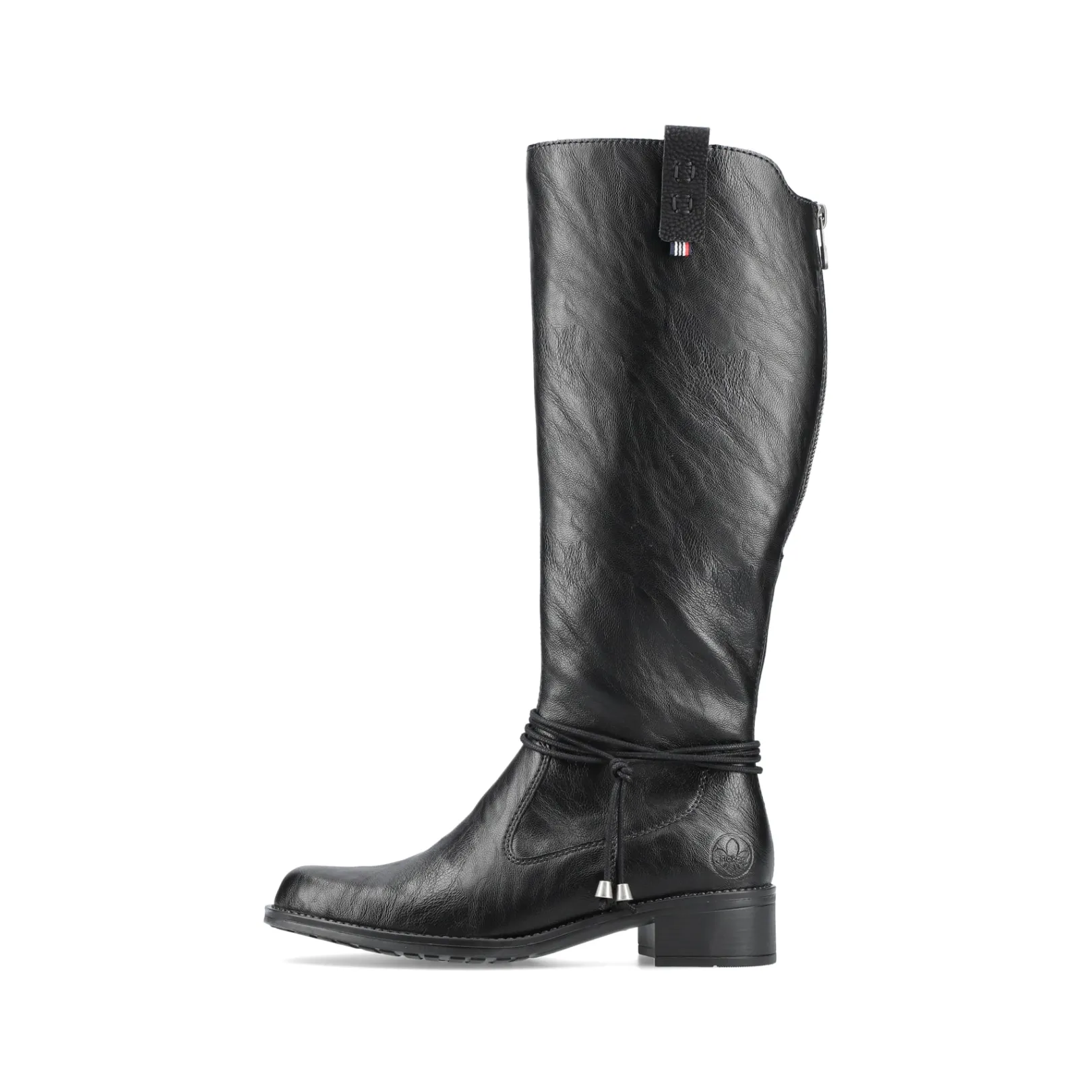 Rieker Stiefeletten & Boots<Damen Hochschaftstiefel tief Schwarz