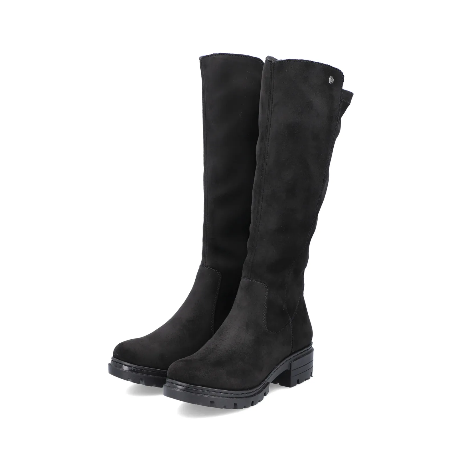 Rieker Stiefeletten & Boots<Damen Hochschaftstiefel tief Schwarz