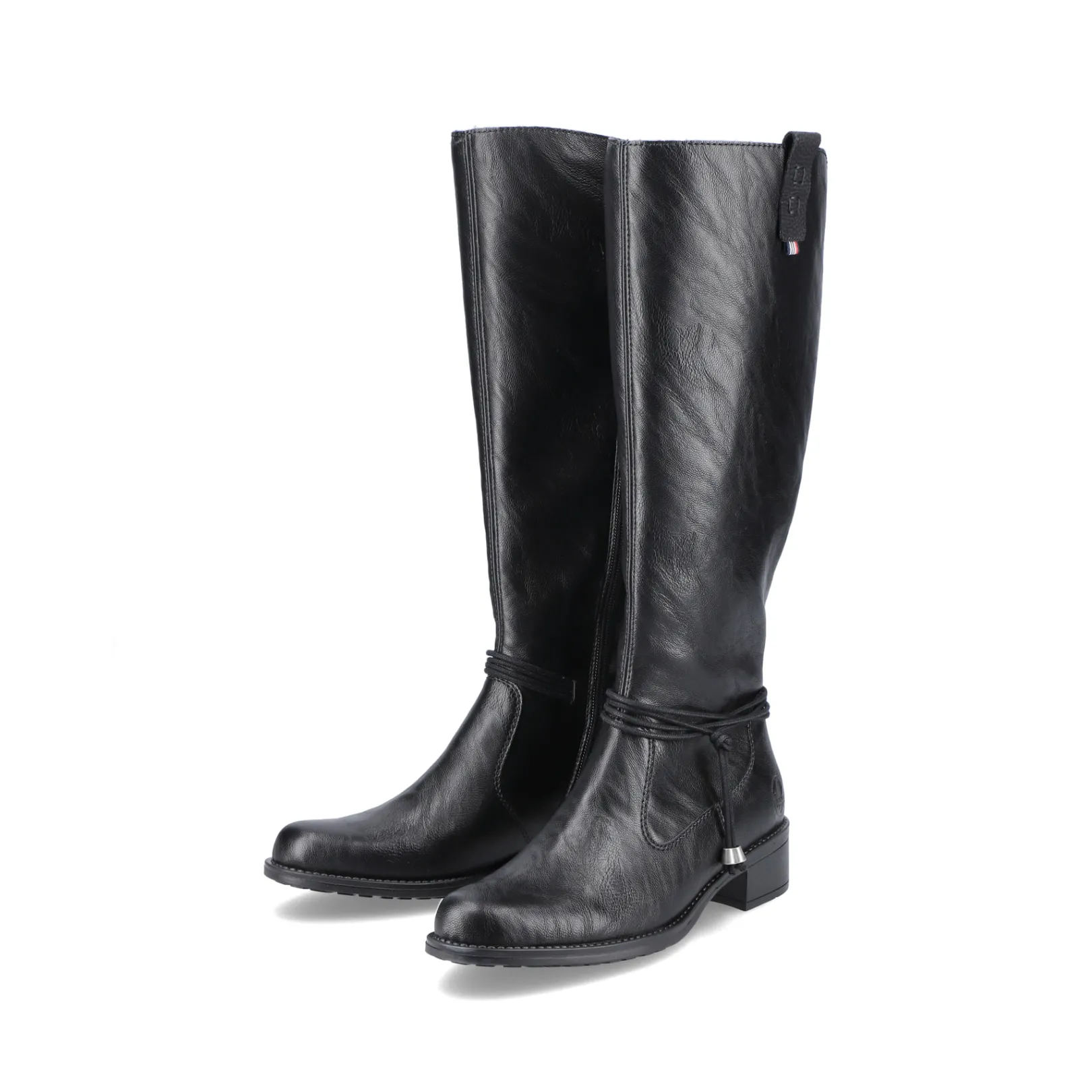 Rieker Stiefeletten & Boots<Damen Hochschaftstiefel tief Schwarz