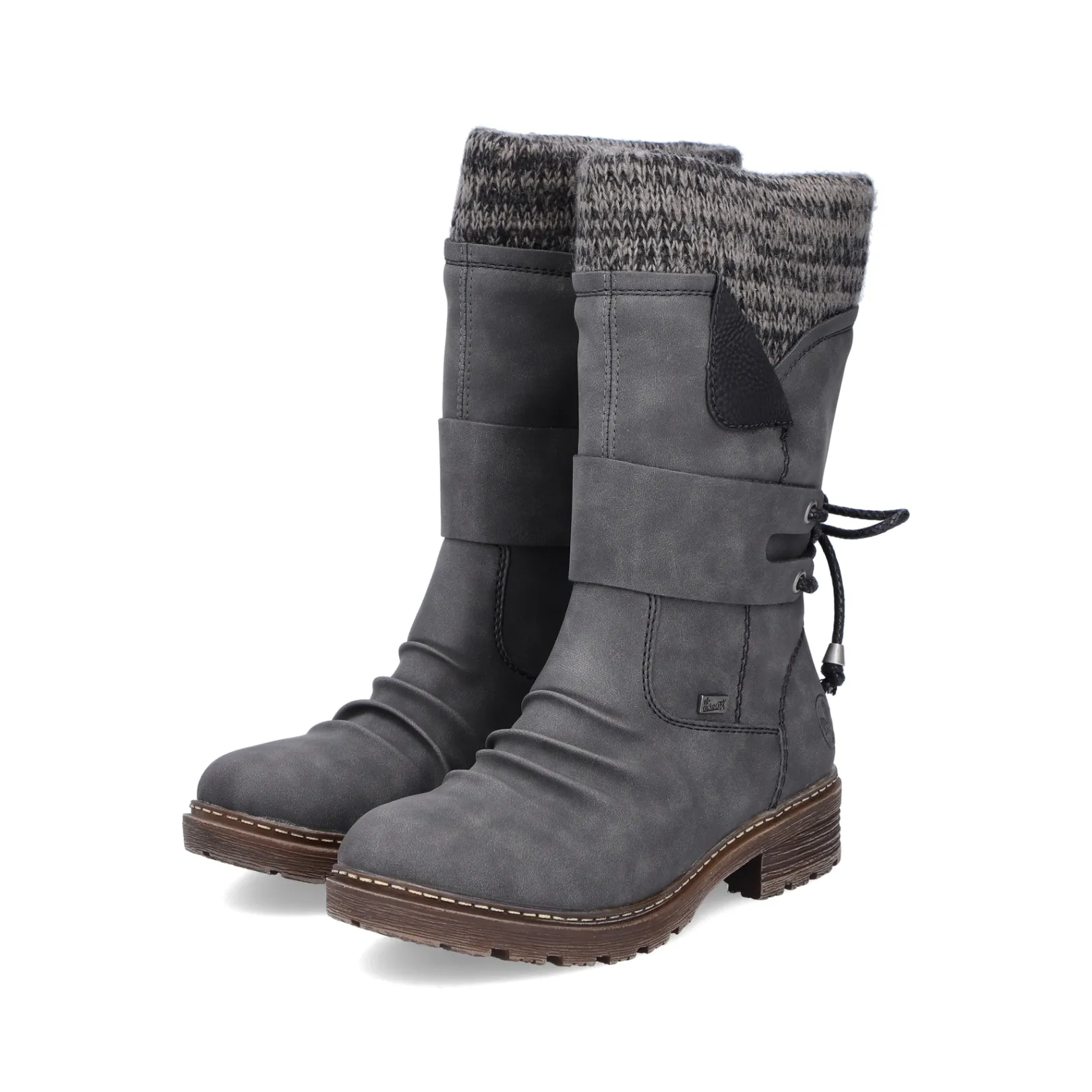 Rieker Stiefeletten & Boots<Damen Kurzstiefel anthrazit Grau