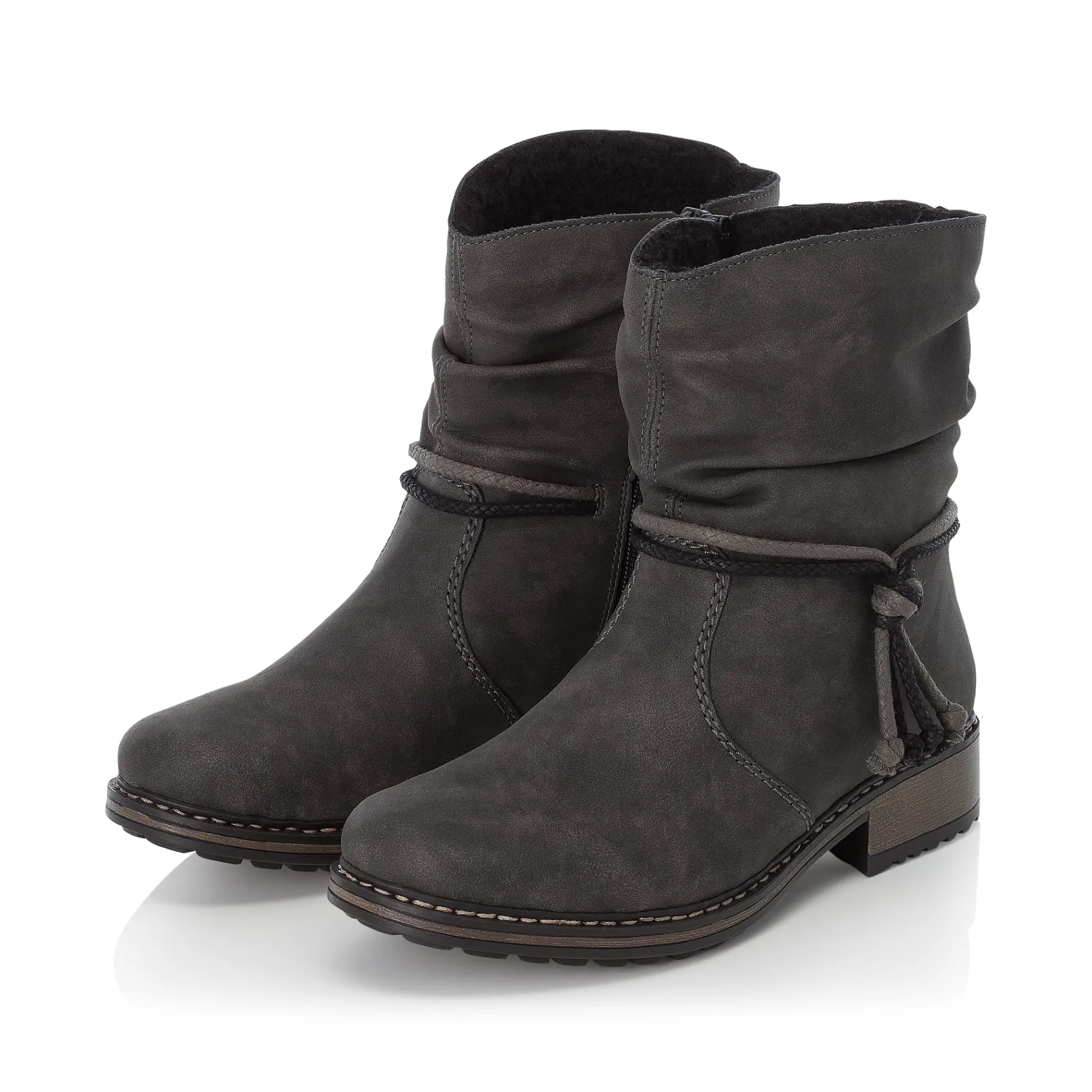 Rieker Stiefeletten & Boots<Damen Kurzstiefel asphalt Grau