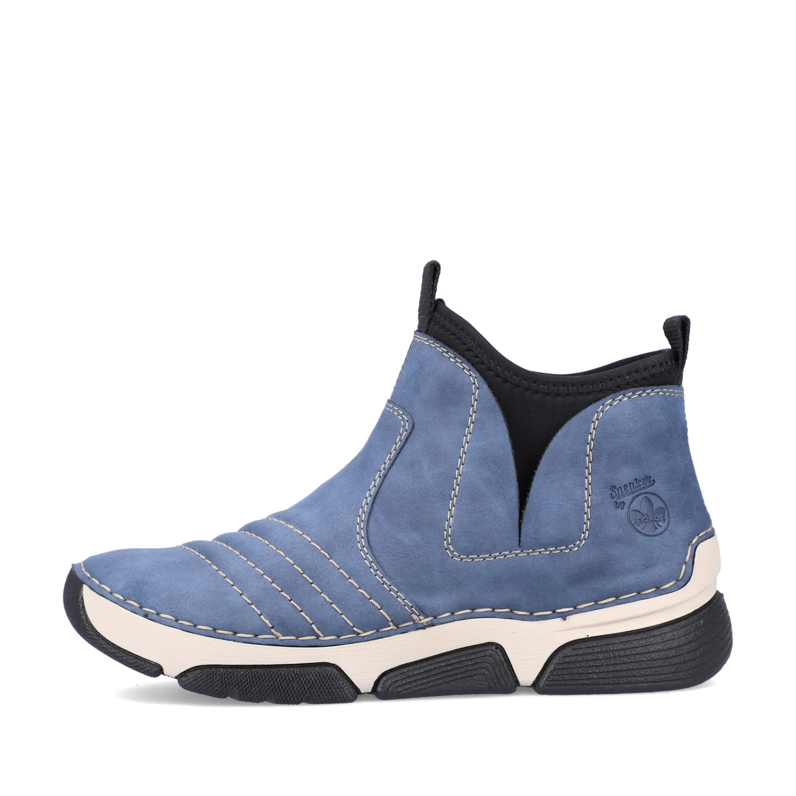 Rieker Stiefeletten & Boots<Damen Kurzstiefel grau Blau