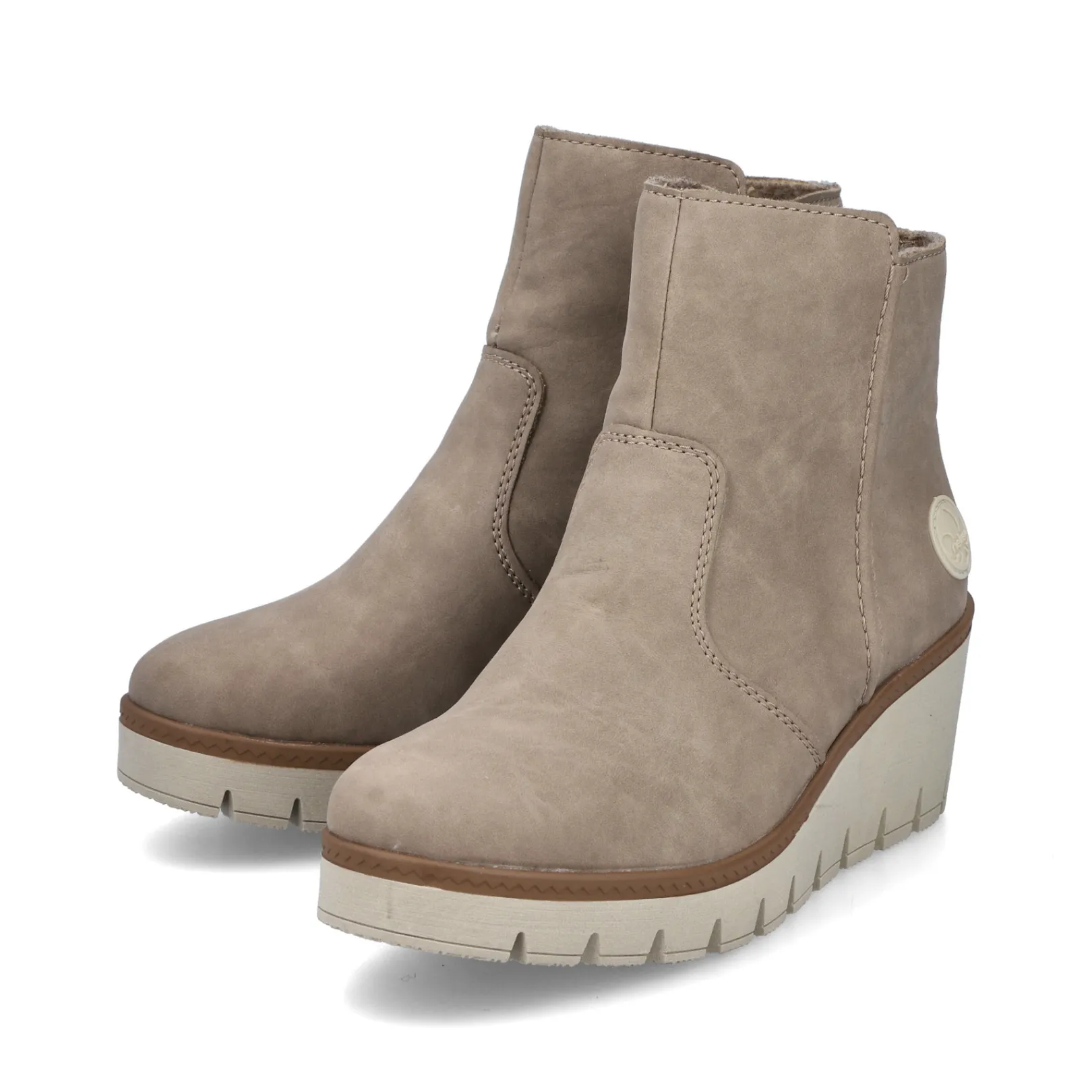 Rieker Stiefeletten & Boots<Damen Kurzstiefel braun Beige