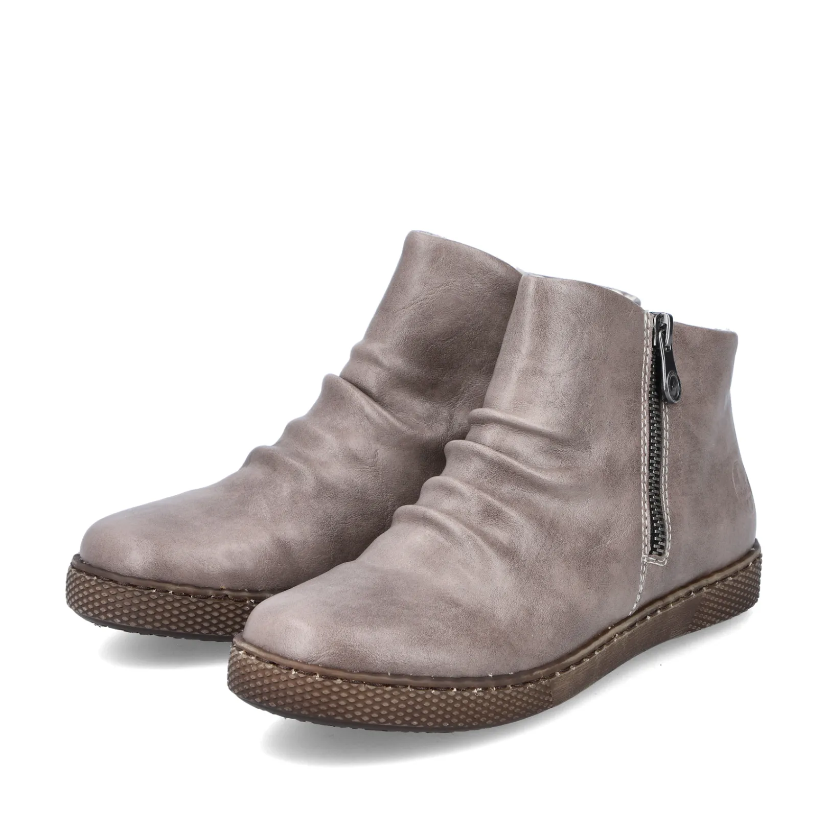 Rieker Stiefeletten & Boots<Damen Kurzstiefel braun Grau