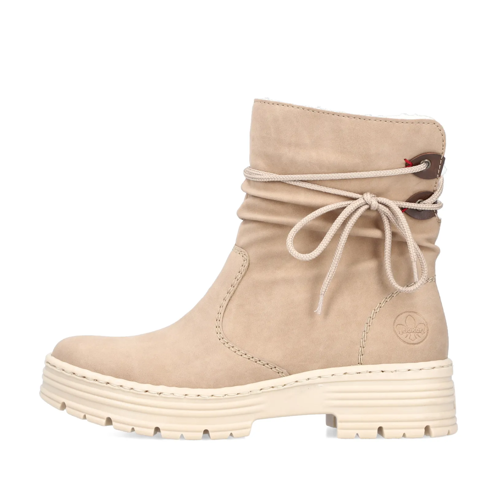 Rieker Stiefeletten & Boots<Damen Kurzstiefel creme Beige