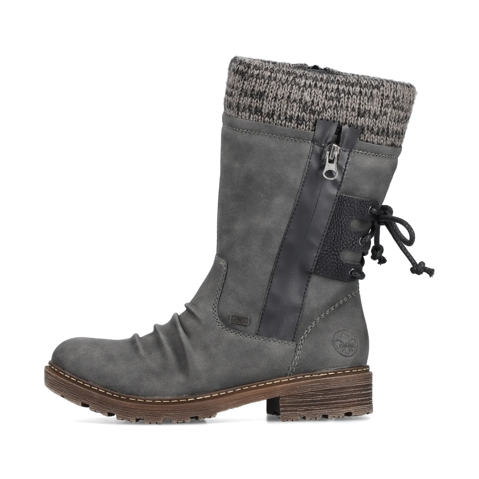 Rieker Stiefeletten & Boots<Damen Kurzstiefel granit Grau