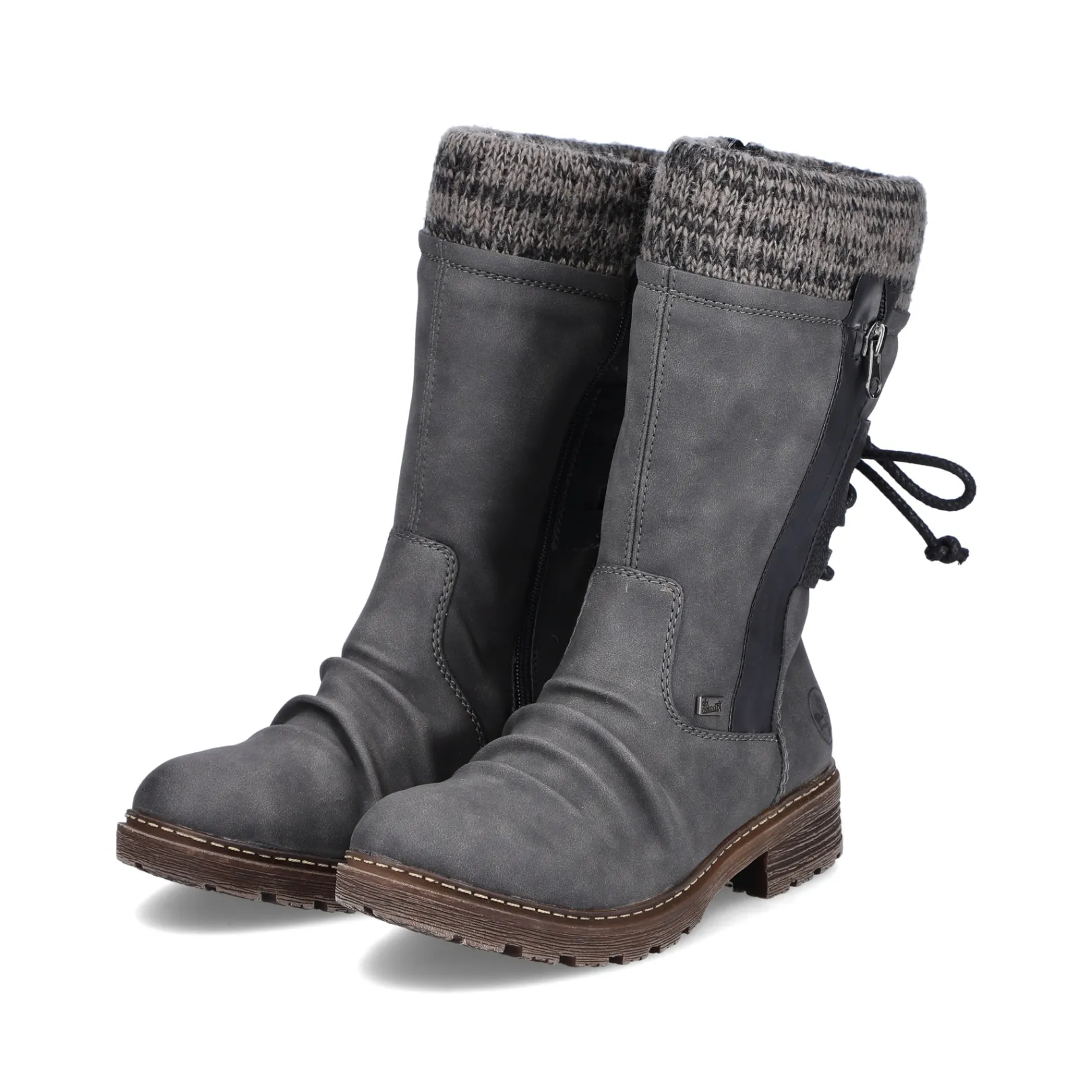 Rieker Stiefeletten & Boots<Damen Kurzstiefel granit Grau