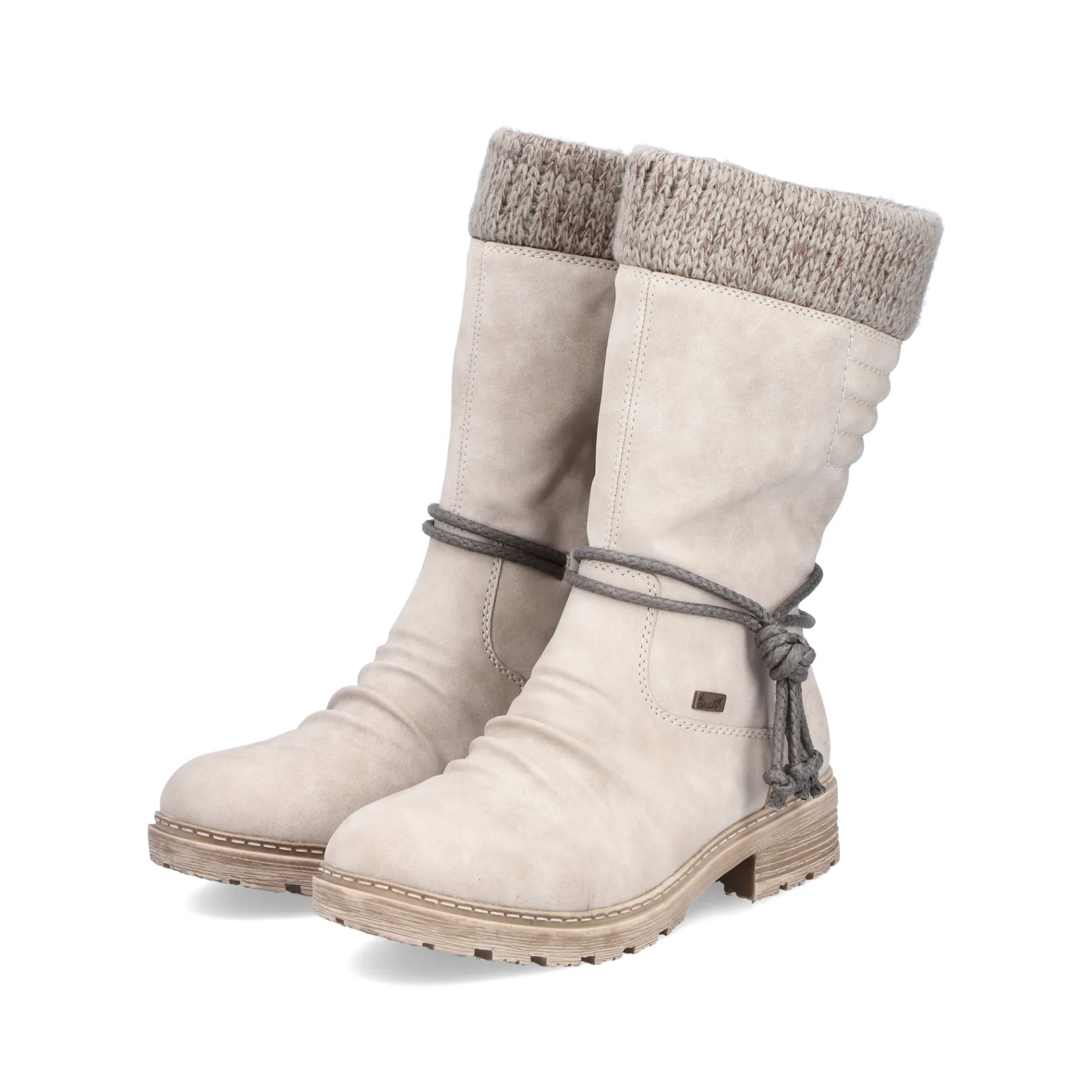 Rieker Stiefeletten & Boots<Damen Kurzstiefel grau Beige