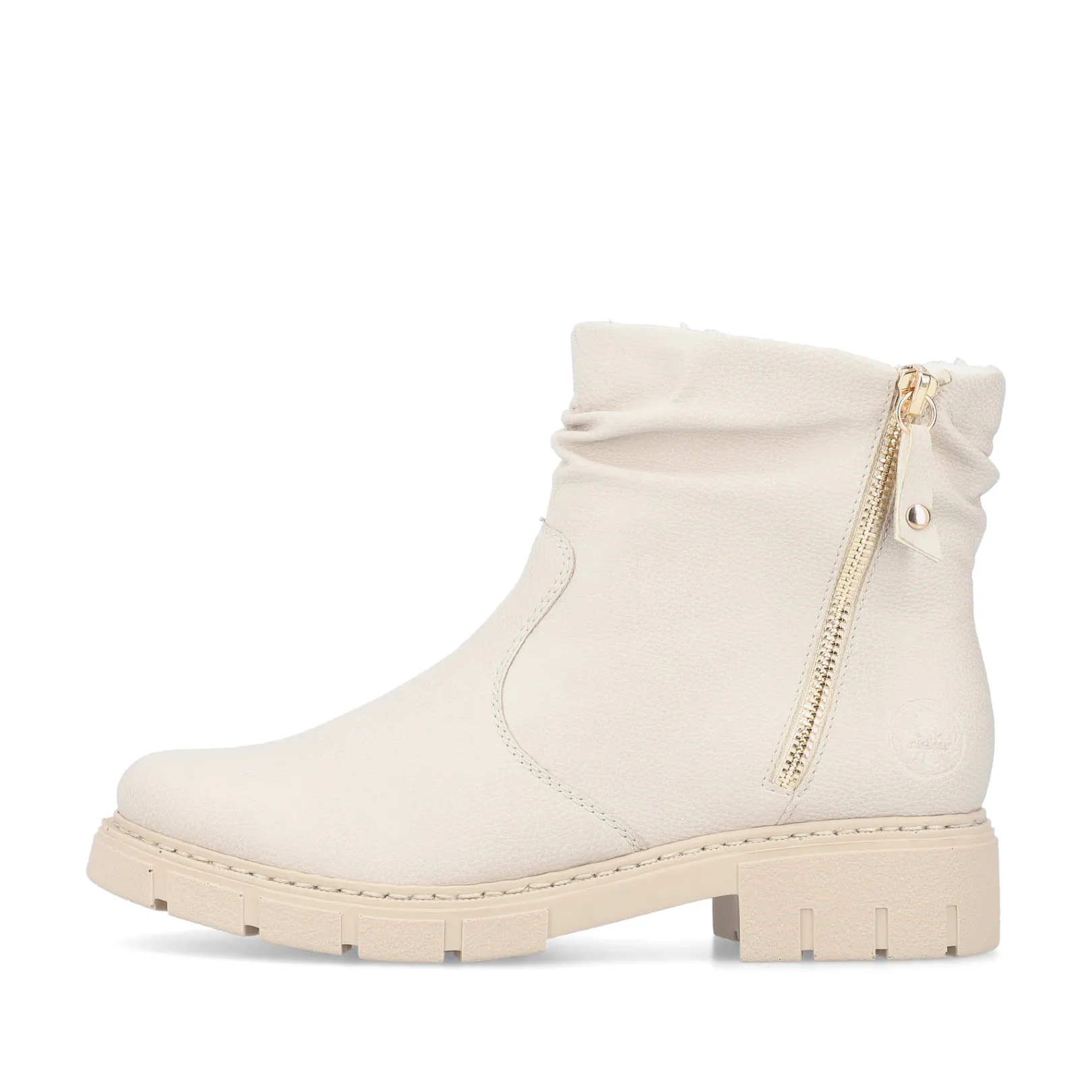 Rieker Stiefeletten & Boots<Damen Kurzstiefel hell Beige