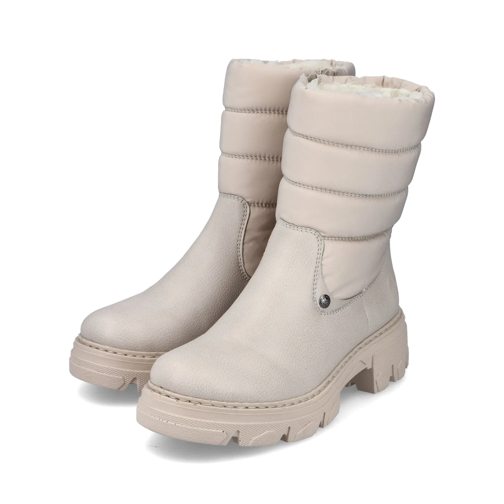 Rieker Stiefeletten & Boots<Damen Kurzstiefel hell Beige