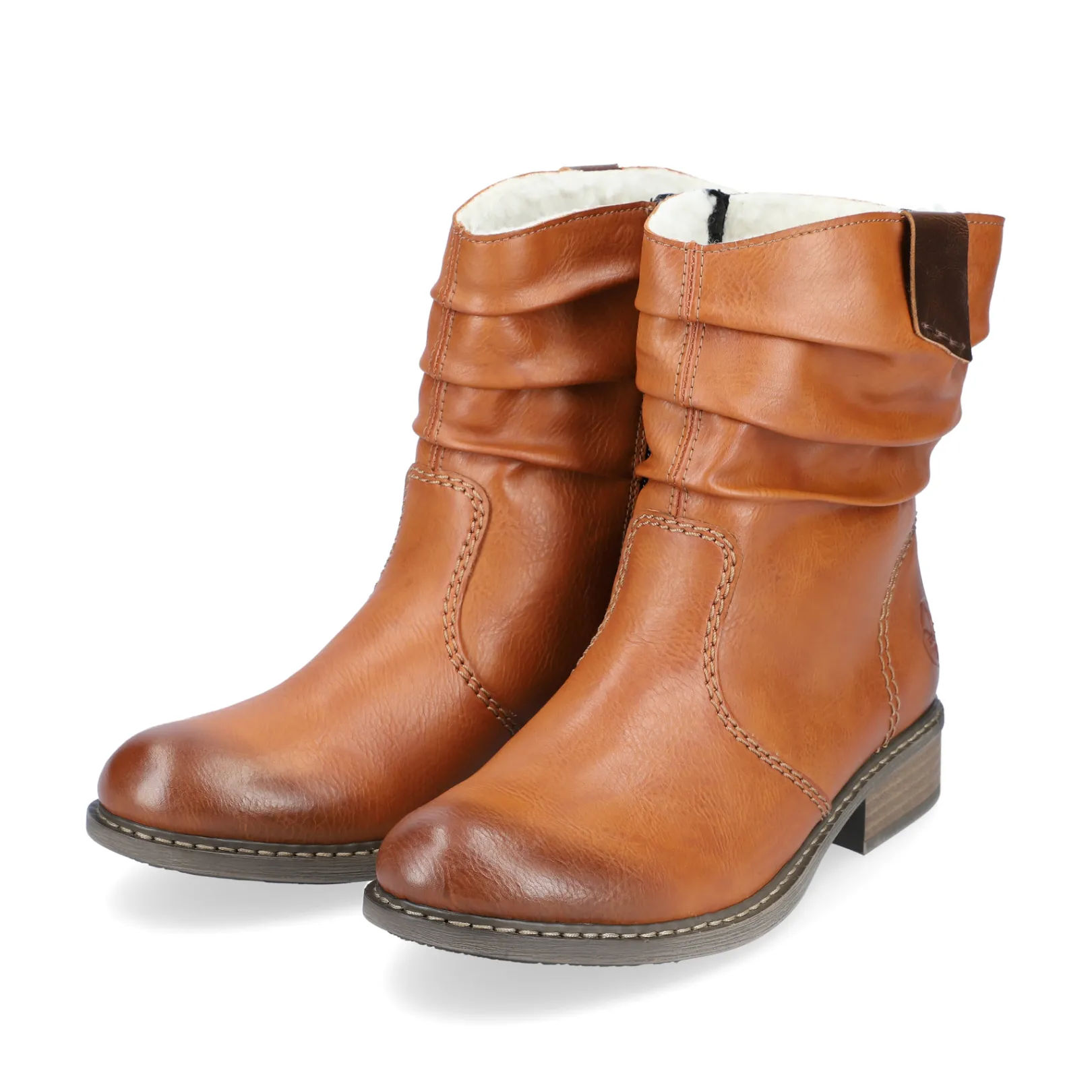 Rieker Stiefeletten & Boots<Damen Kurzstiefel karamell Braun