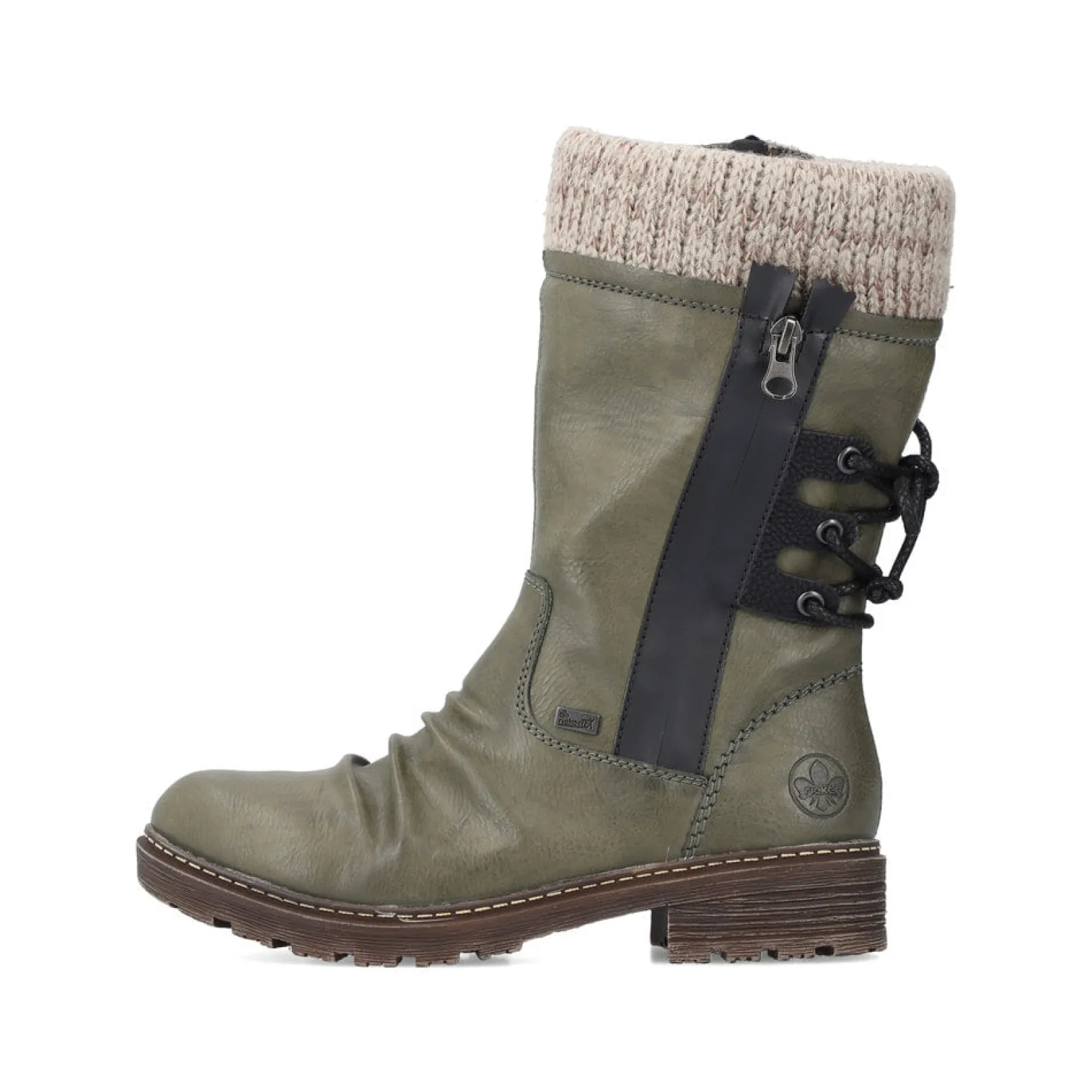 Rieker Stiefeletten & Boots<Damen Kurzstiefel khaki Grün