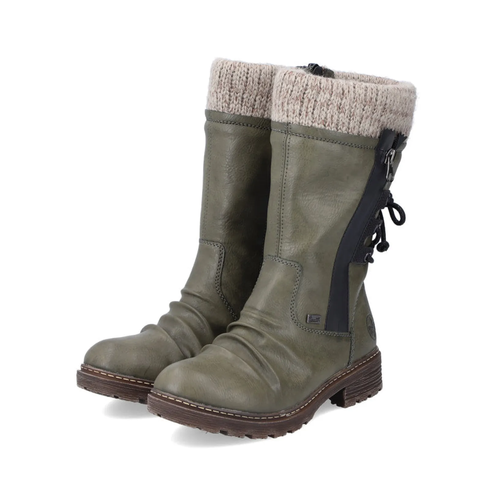 Rieker Stiefeletten & Boots<Damen Kurzstiefel khaki Grün