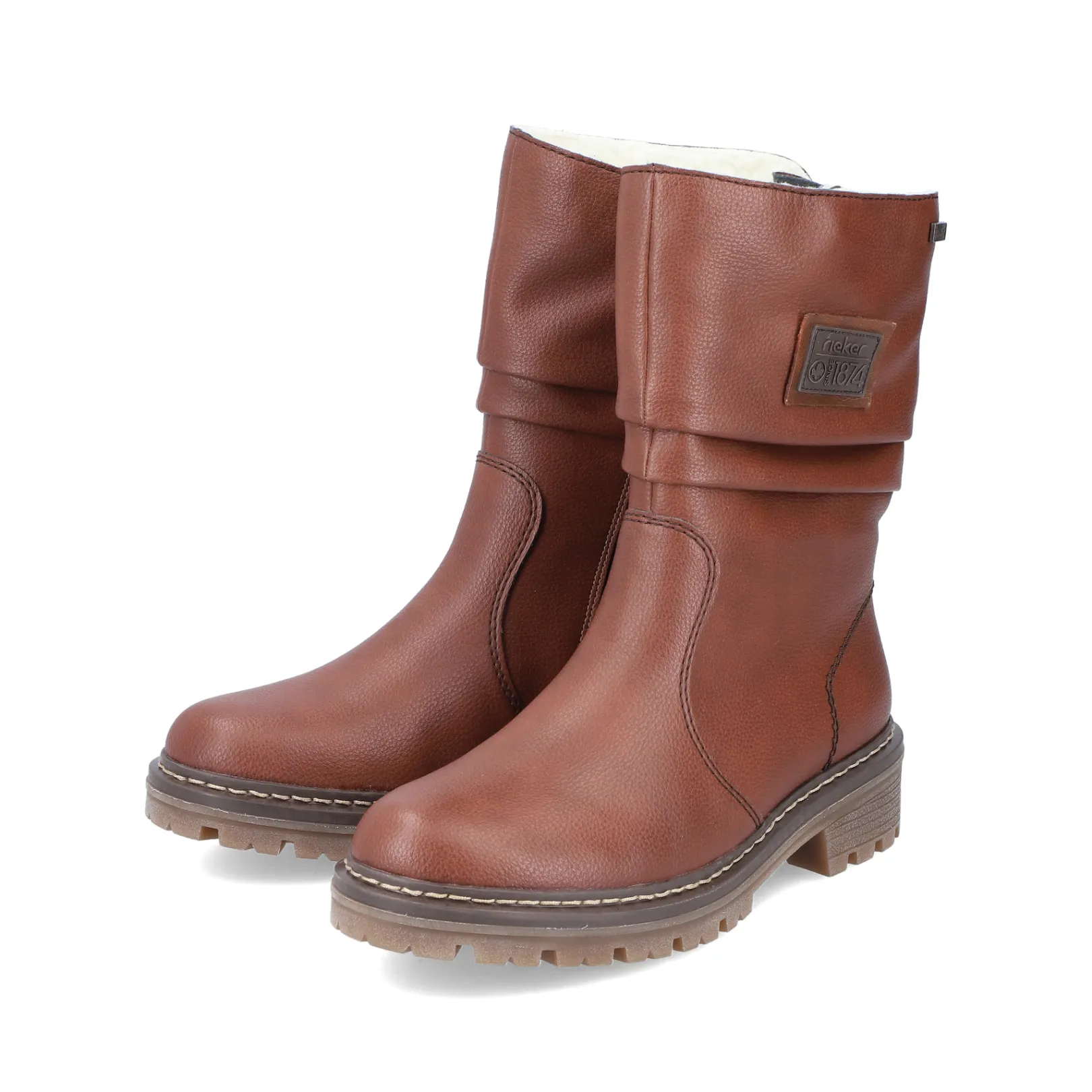 Rieker Stiefeletten & Boots<Damen Kurzstiefel kupfer Braun