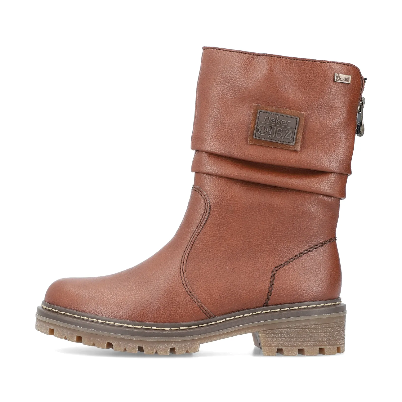 Rieker Stiefeletten & Boots<Damen Kurzstiefel kupfer Braun