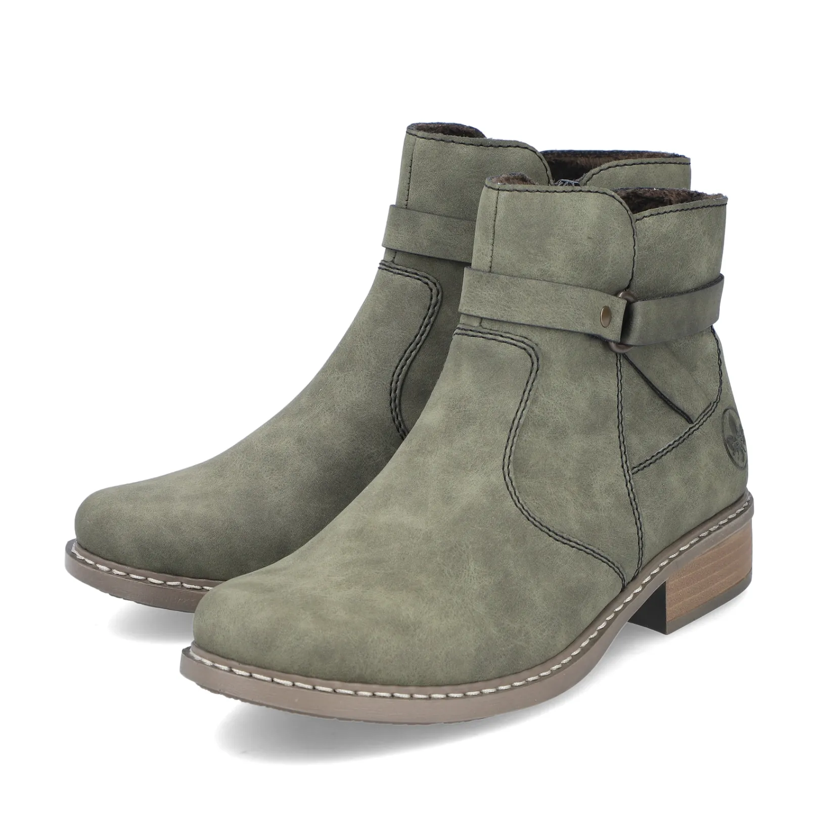 Rieker Stiefeletten & Boots<Damen Kurzstiefel laub Grün