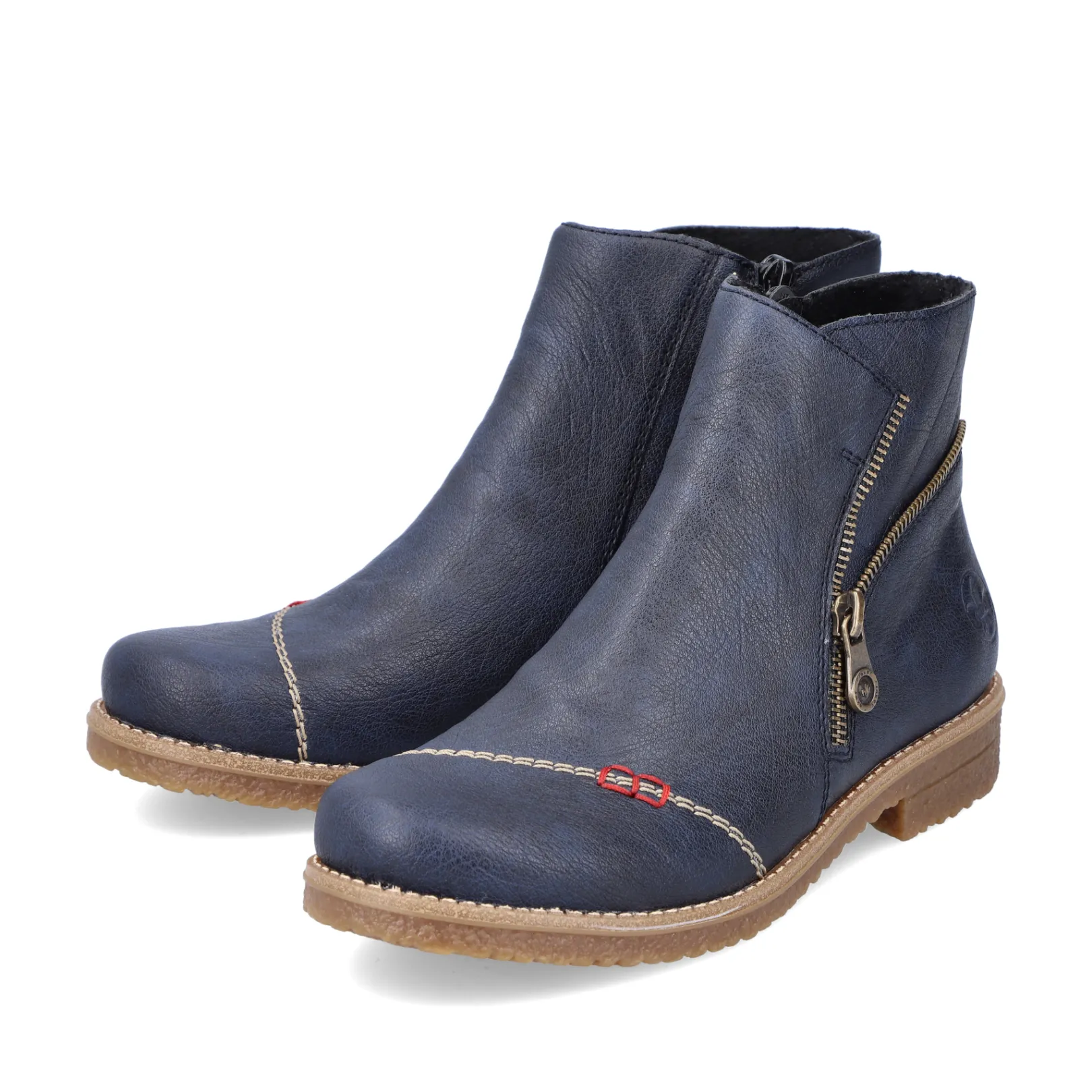 Rieker Stiefeletten & Boots<Damen Kurzstiefel marine Blau