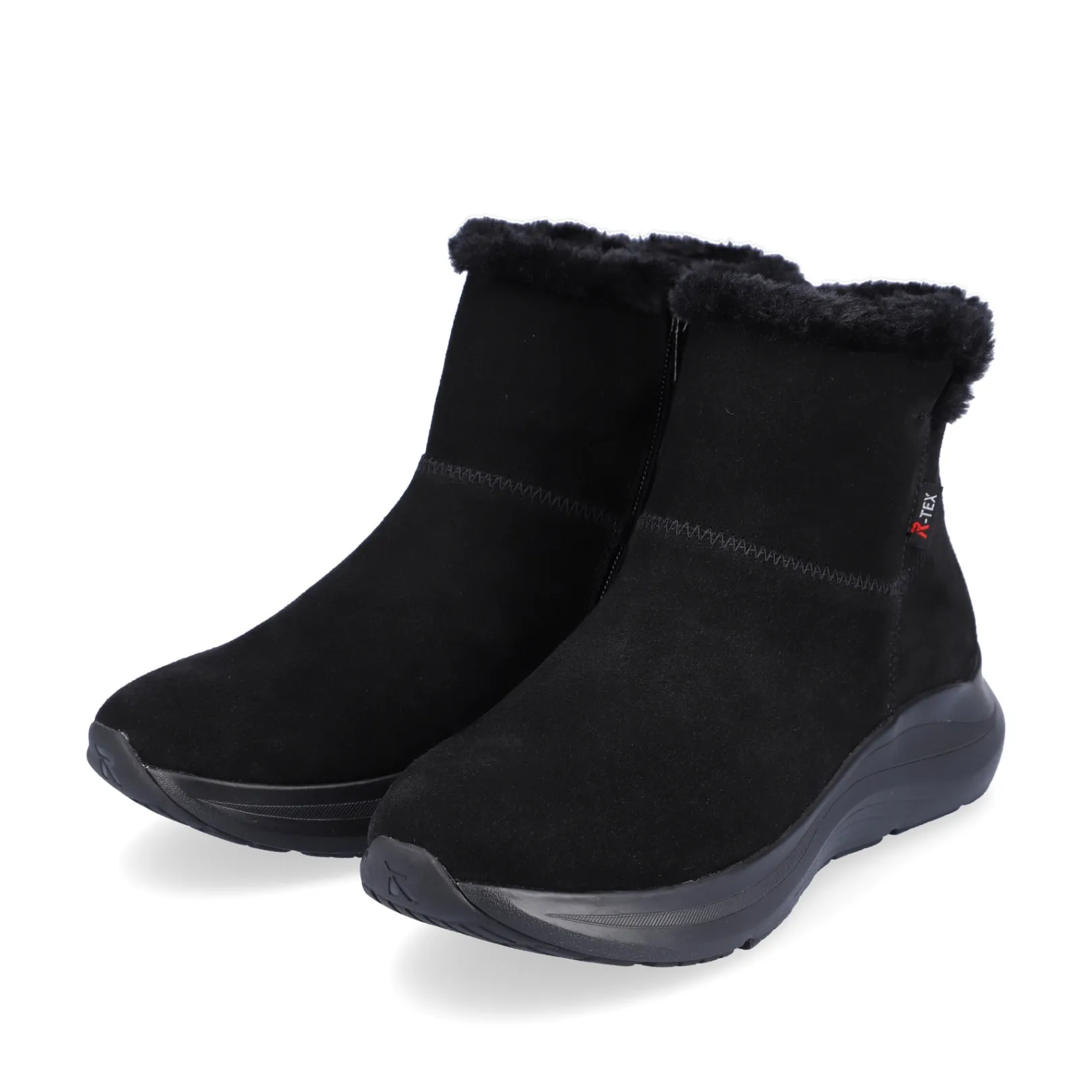 Rieker Stiefeletten & Boots<Damen Kurzstiefel midnight black Schwarz