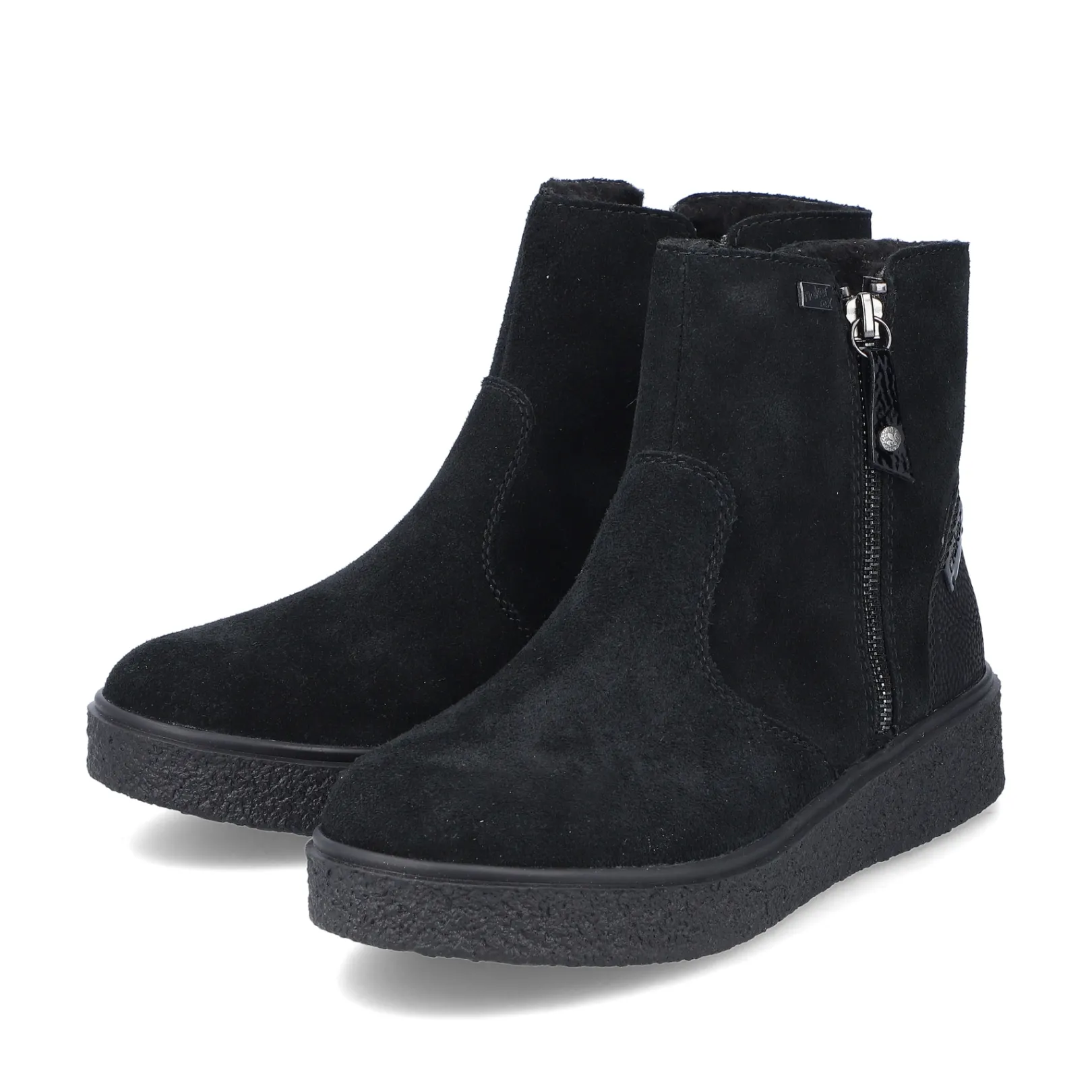 Rieker Stiefeletten & Boots<Damen Kurzstiefel mitternachts Schwarz