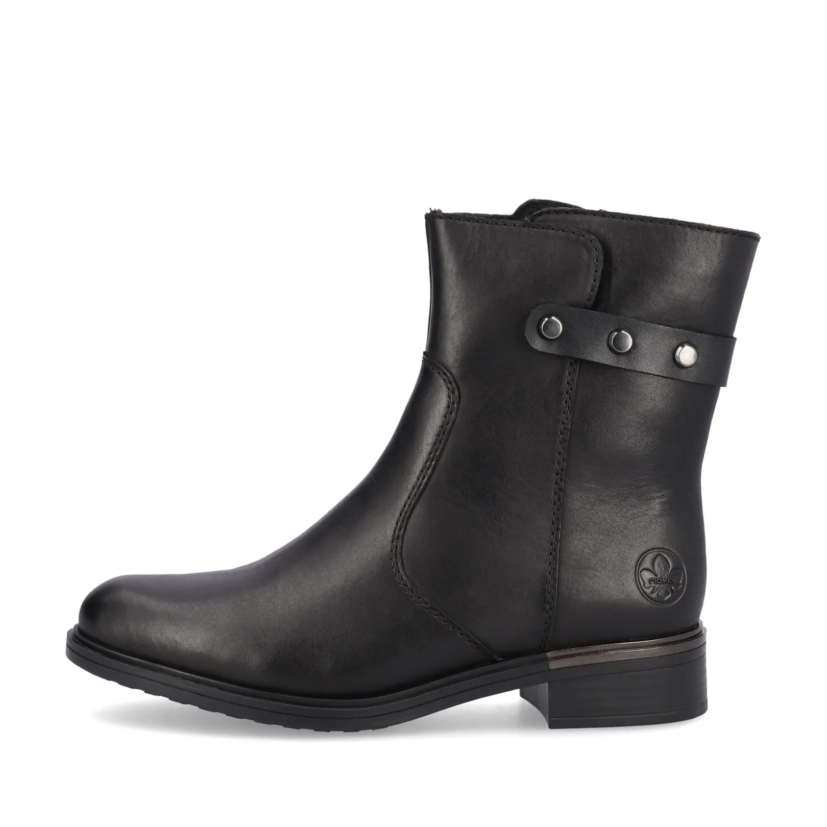 Rieker Stiefeletten & Boots<Damen Kurzstiefel nacht Schwarz