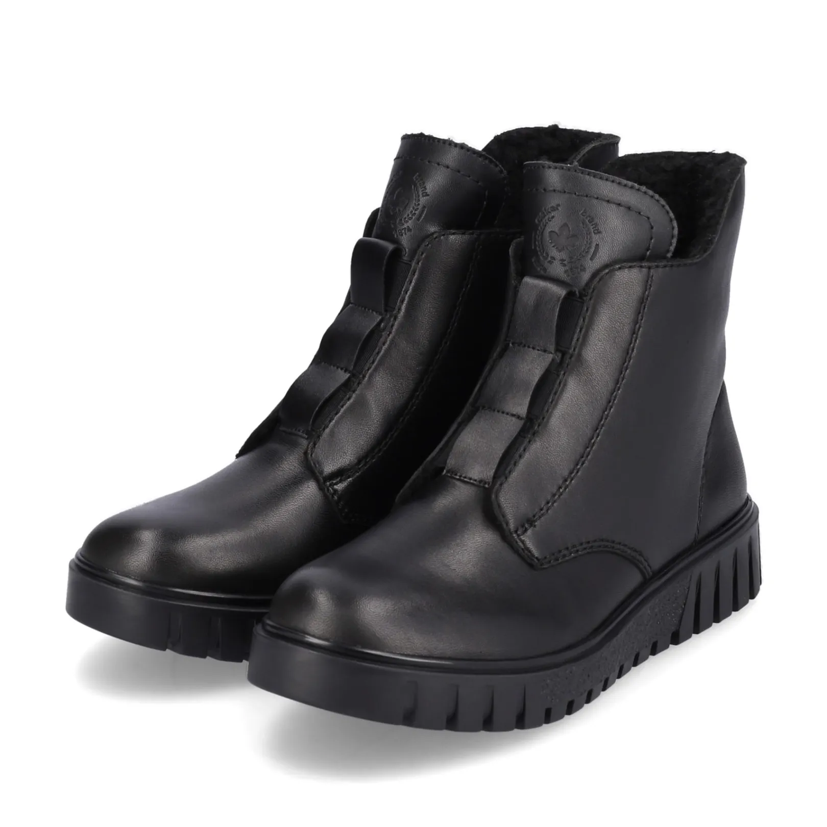 Rieker Stiefeletten & Boots<Damen Kurzstiefel nacht Schwarz