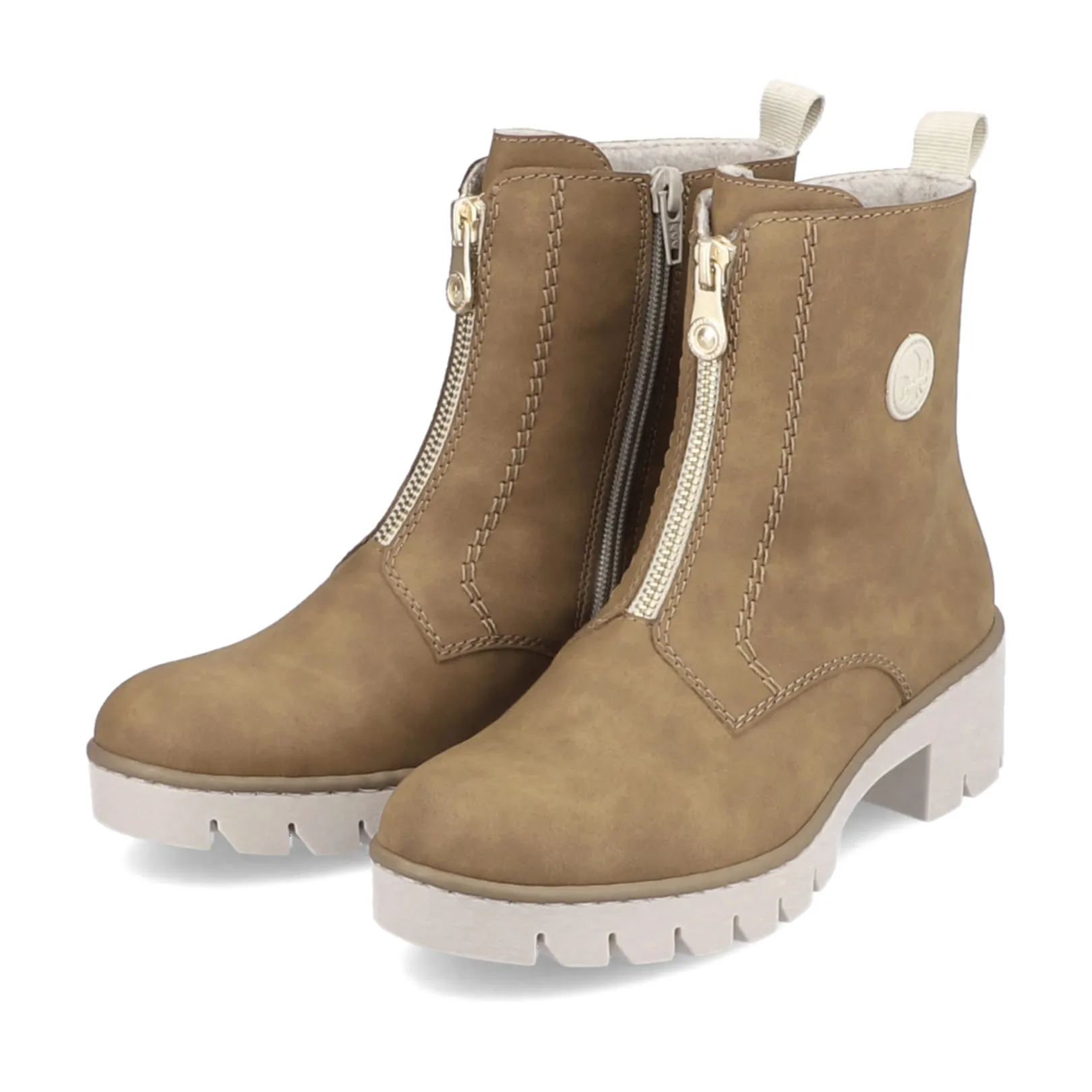 Rieker Stiefeletten & Boots<Damen Kurzstiefel nougat Braun