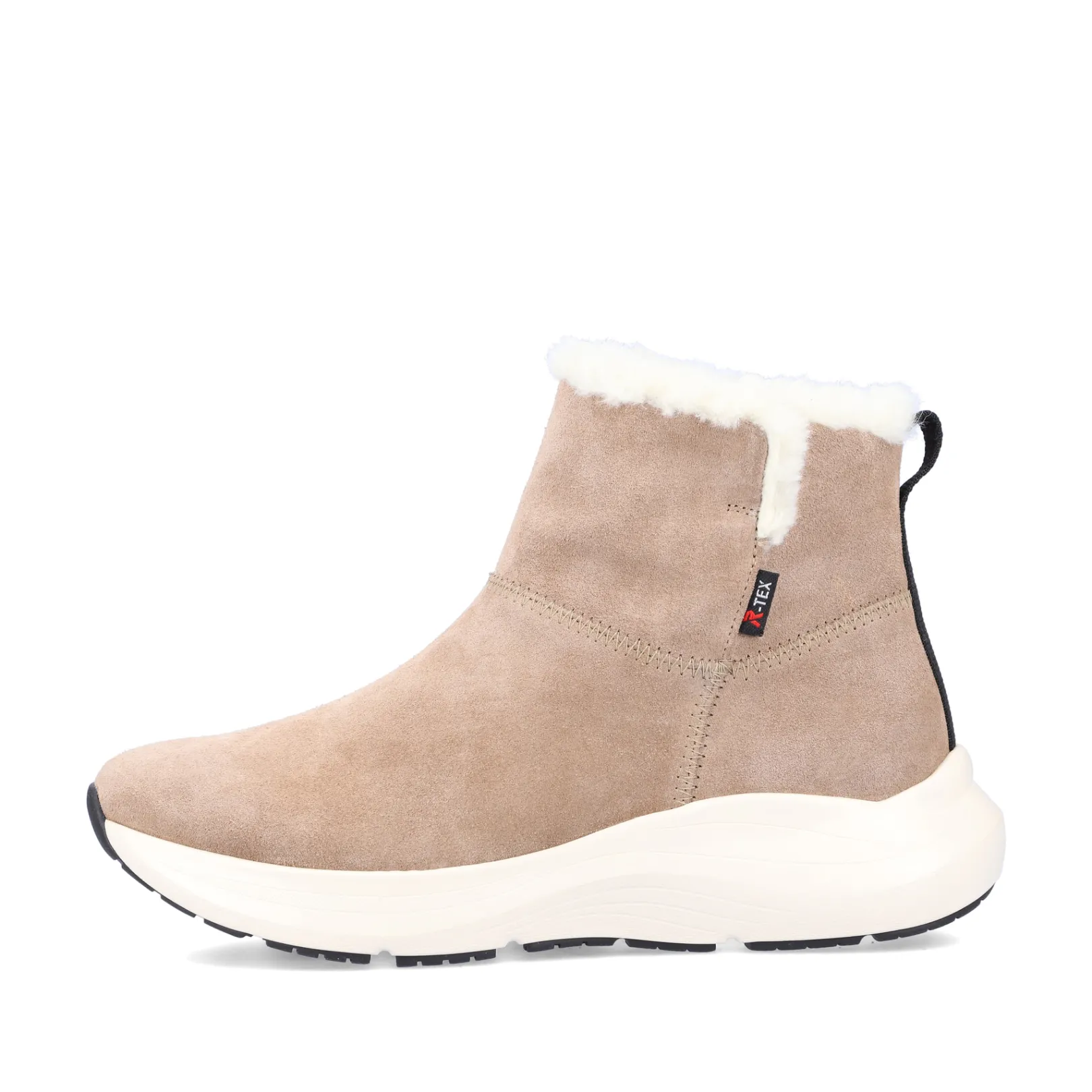 Rieker Stiefeletten & Boots | Fluffy<Damen Kurzstiefel sand Beige