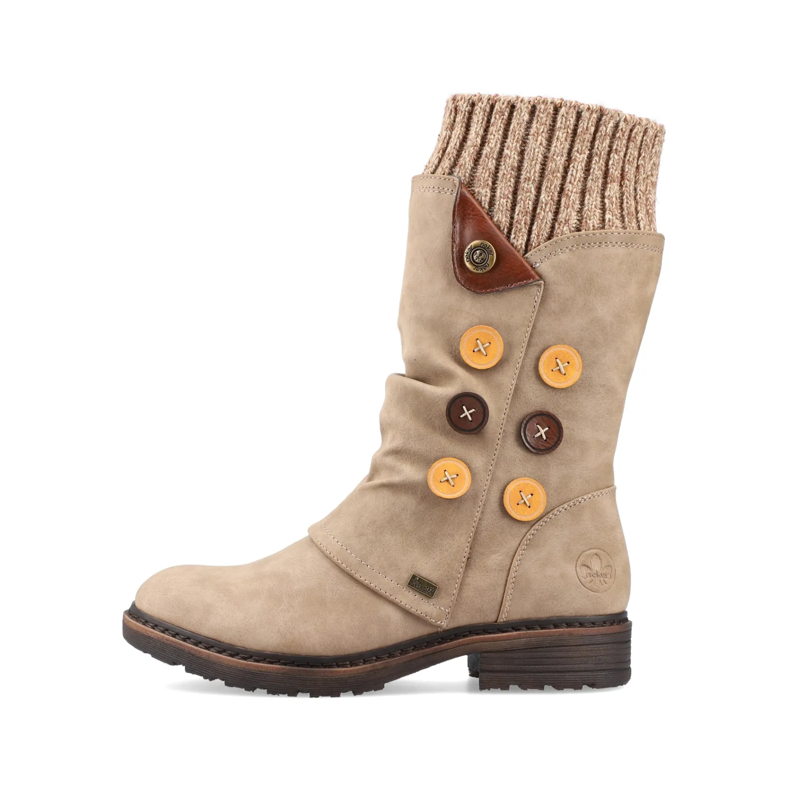 Rieker Stiefeletten & Boots<Damen Kurzstiefel sand Beige