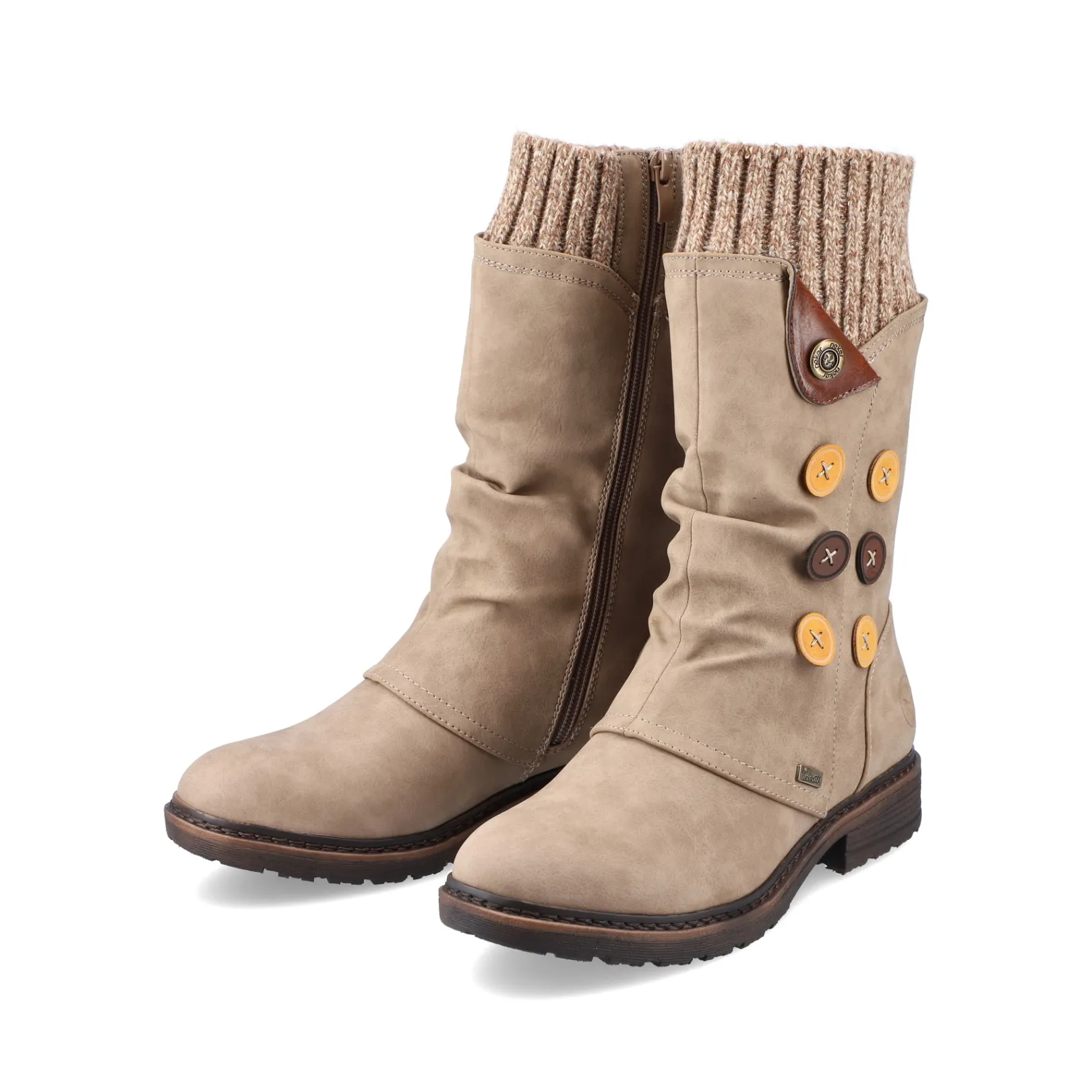 Rieker Stiefeletten & Boots<Damen Kurzstiefel sand Beige