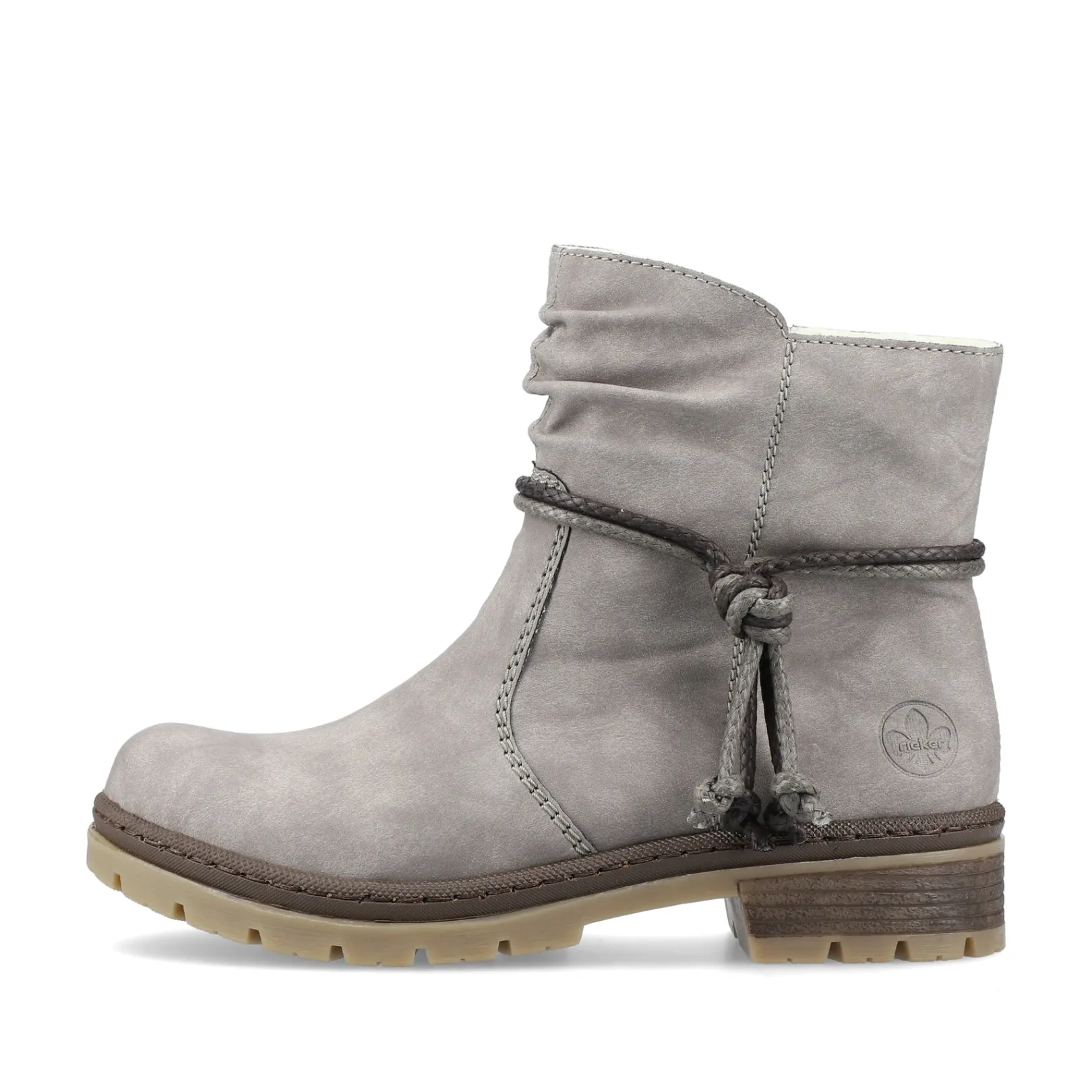 Rieker Stiefeletten & Boots<Damen Kurzstiefel staub Grau