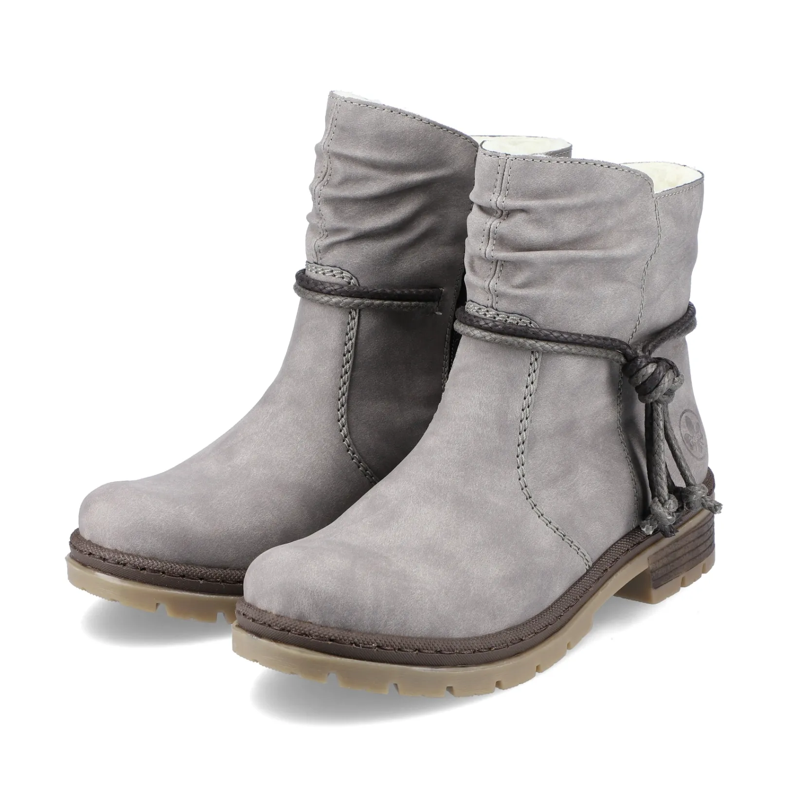 Rieker Stiefeletten & Boots<Damen Kurzstiefel staub Grau