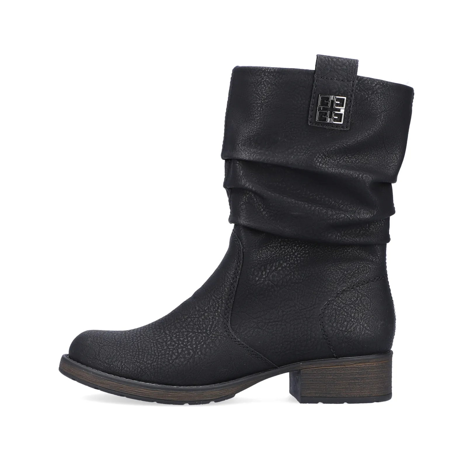 Rieker Stiefeletten & Boots<Damen Kurzstiefel tief Schwarz