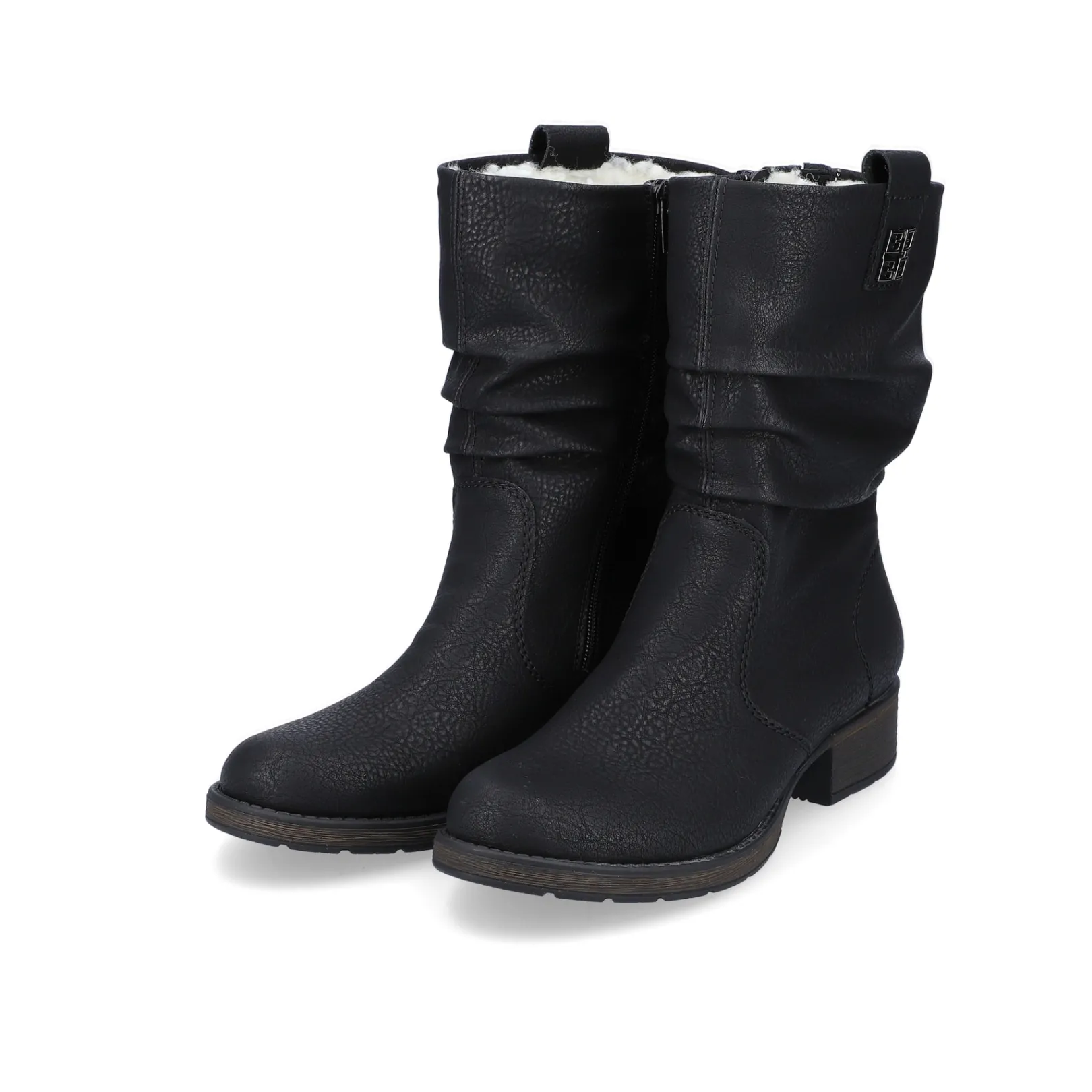 Rieker Stiefeletten & Boots<Damen Kurzstiefel tief Schwarz