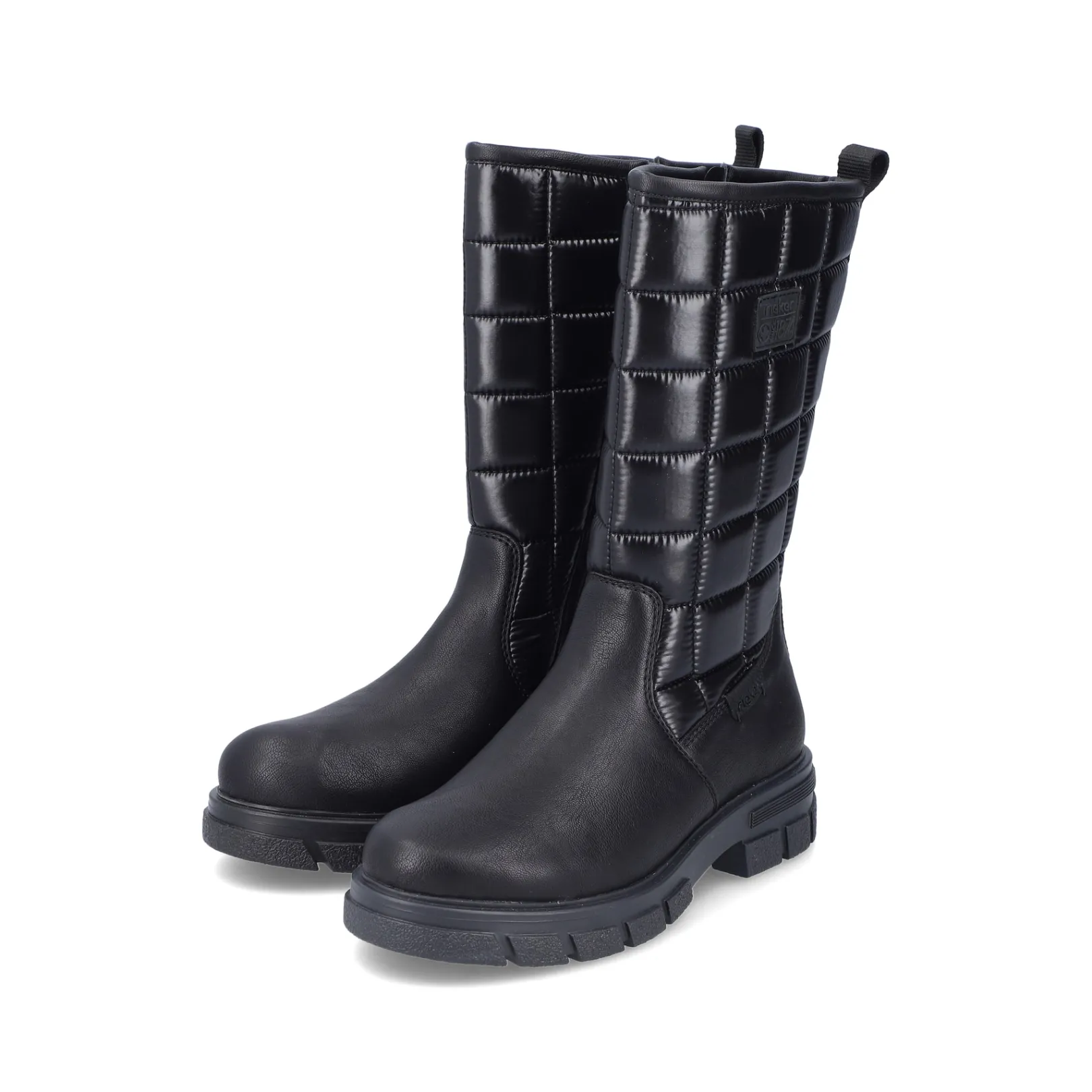 Rieker Stiefeletten & Boots<Damen Kurzstiefel tief Schwarz