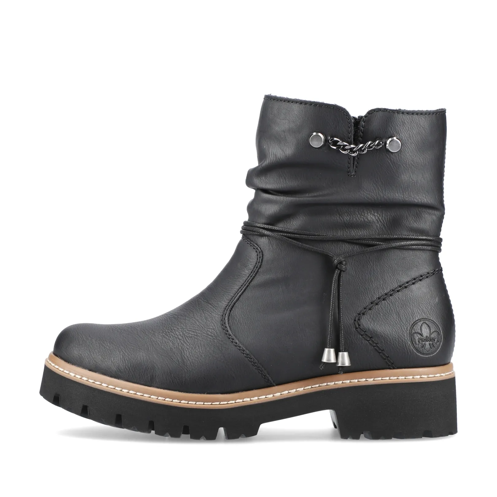 Rieker Stiefeletten & Boots<Damen Kurzstiefel urban Schwarz