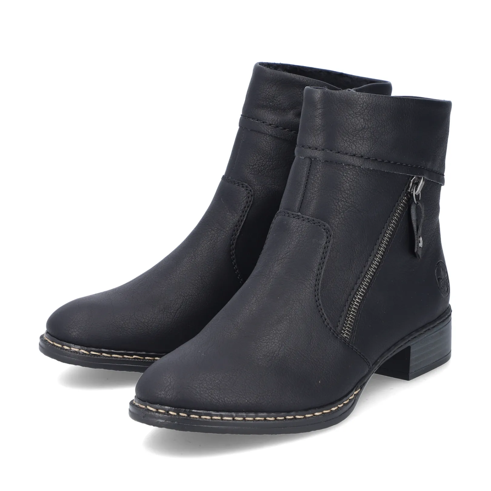 Rieker Stiefeletten & Boots<Damen Kurzstiefel urban Schwarz