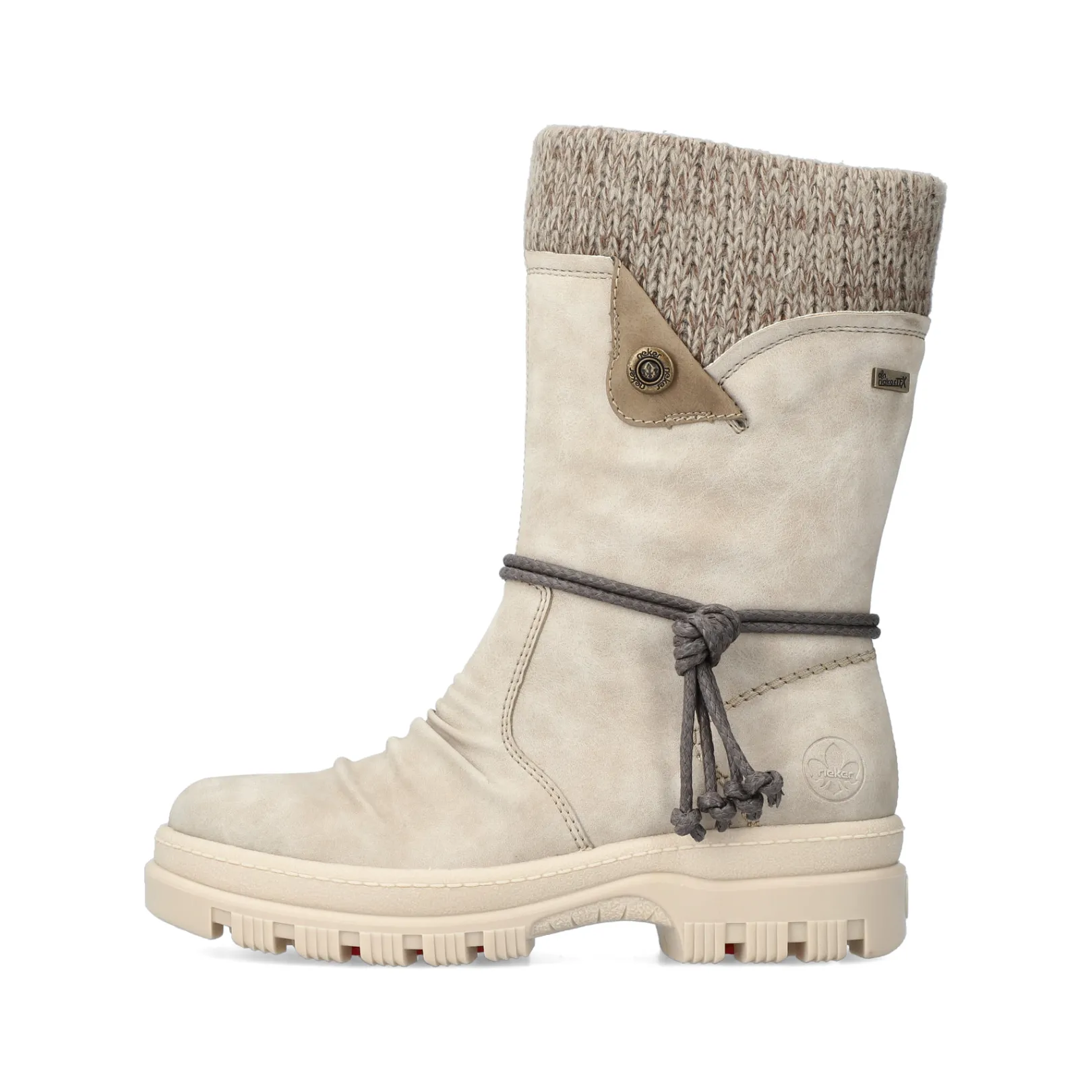 Rieker Stiefeletten & Boots<Damen Kurzstiefel vanille Beige