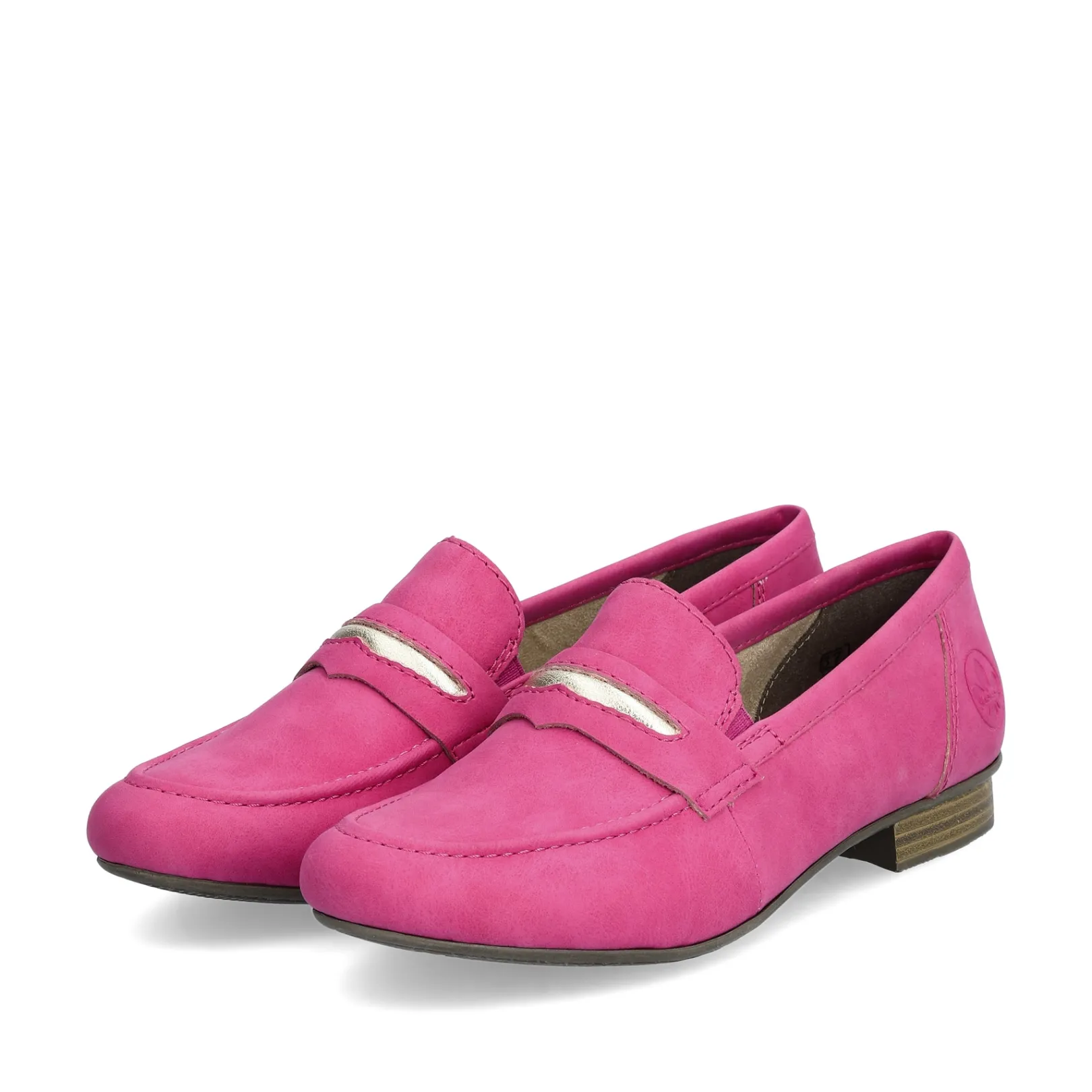 Rieker Halbschuhe & Slipper | Loafer & Ballerinas<Damen Loafer fuchsia Rosa