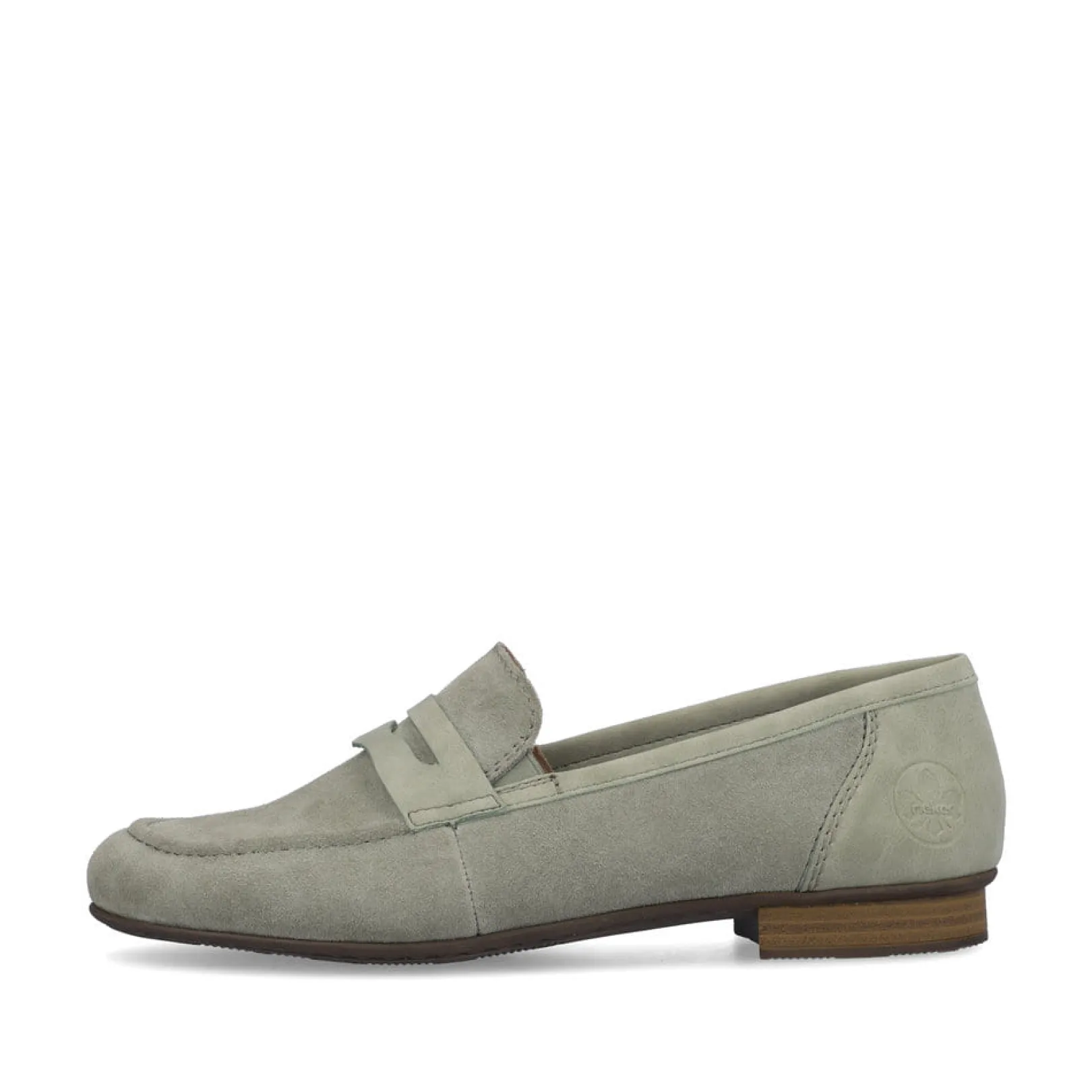 Rieker Halbschuhe & Slipper | Loafer & Ballerinas<Damen Loafer mint Grün